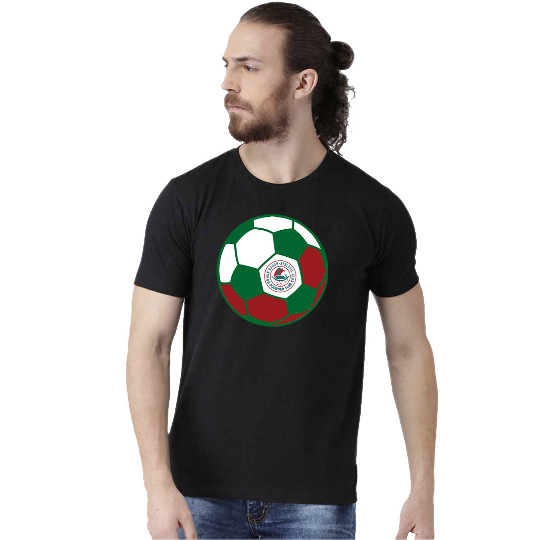 Mohun Bagan Football Printed Half Tshirt