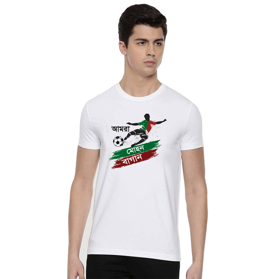 ATK Mohun Bagan Round Tshirt White