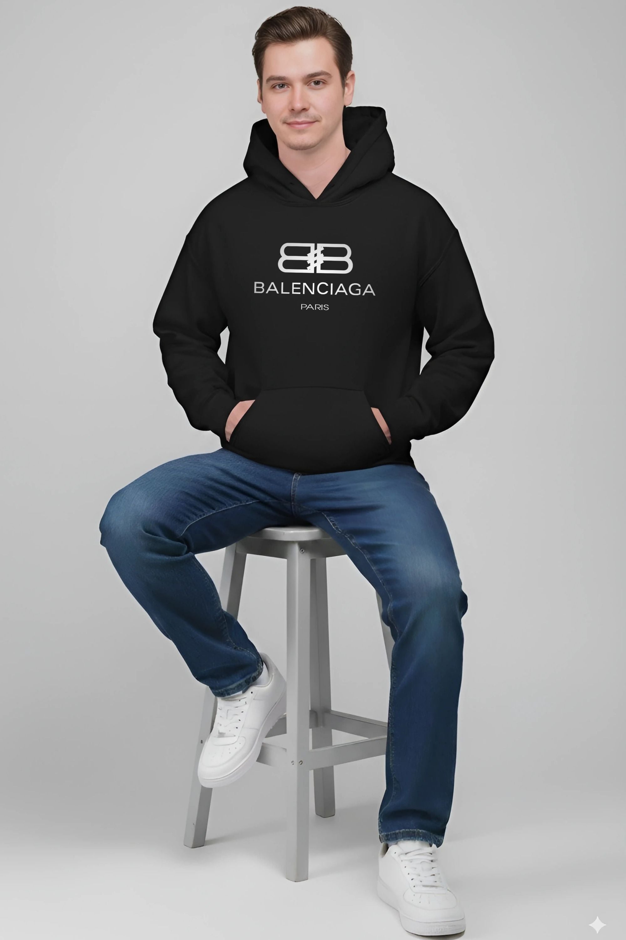 Full Sleeves Men Hoodie Sweatshirt