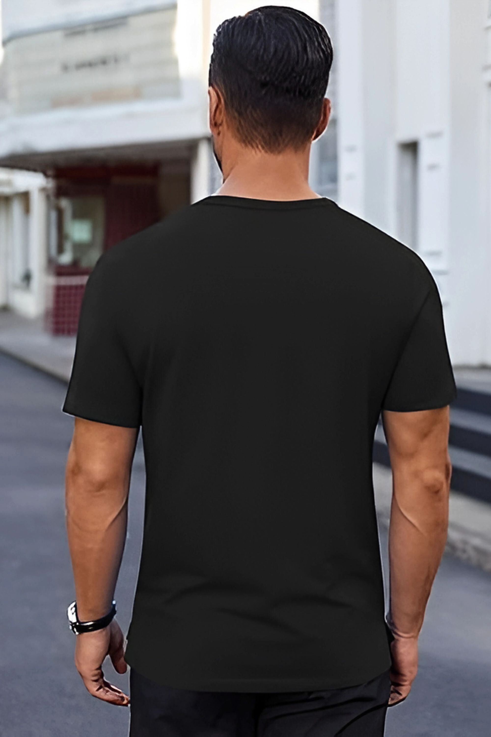 BRATMA IPL Chennai CSK Super Kings Fan T-Shirt, One More Roar, Black Polyester Round Neck, CSK Sports Team Merchandise