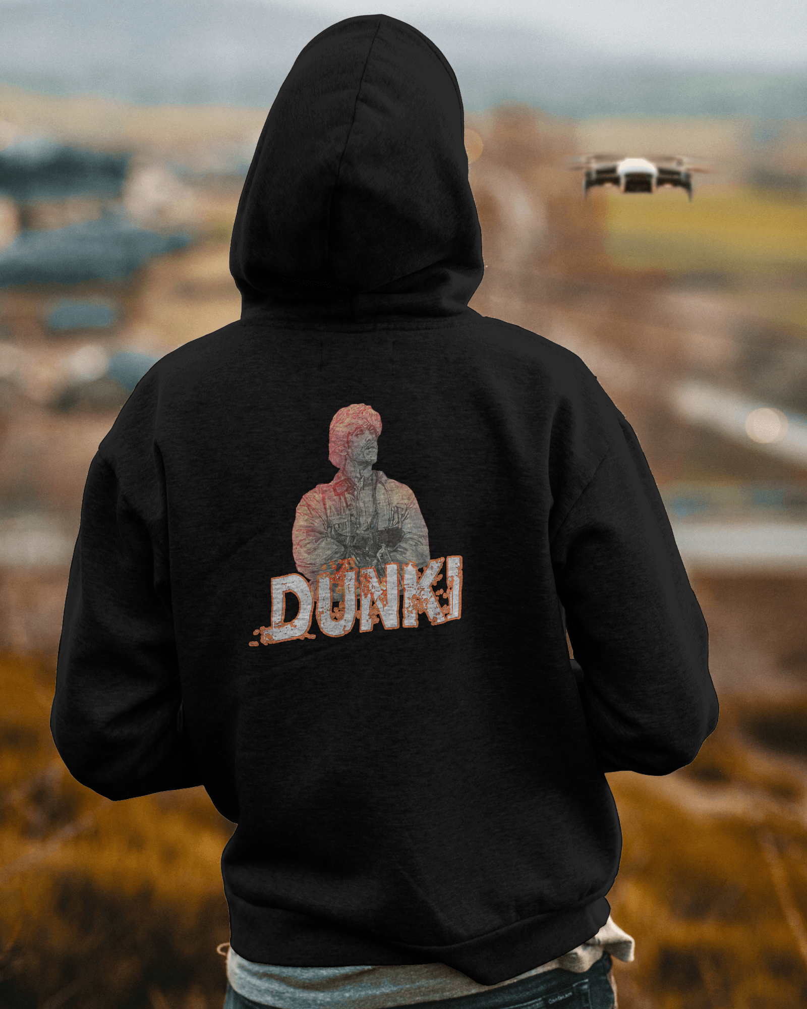 Dunki movie printed hoodies