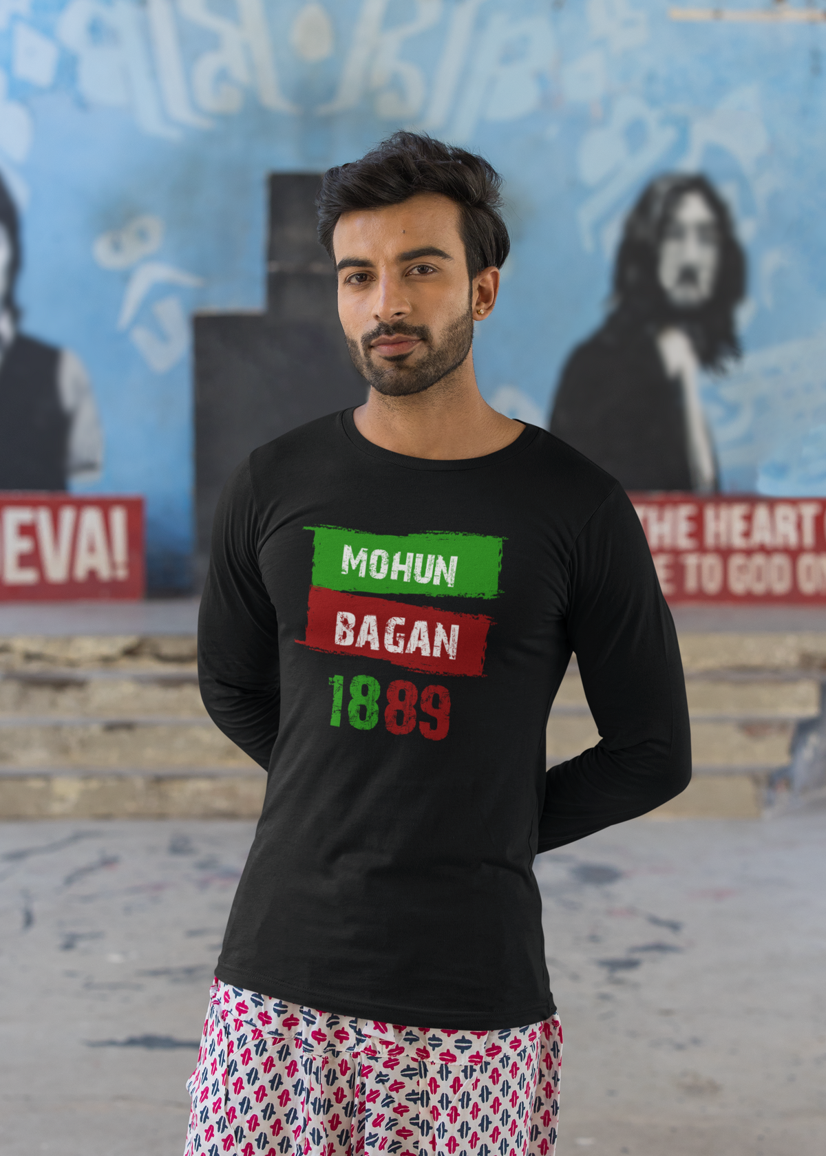 Mohun Bagan Tshirt Fullsleeves For Men