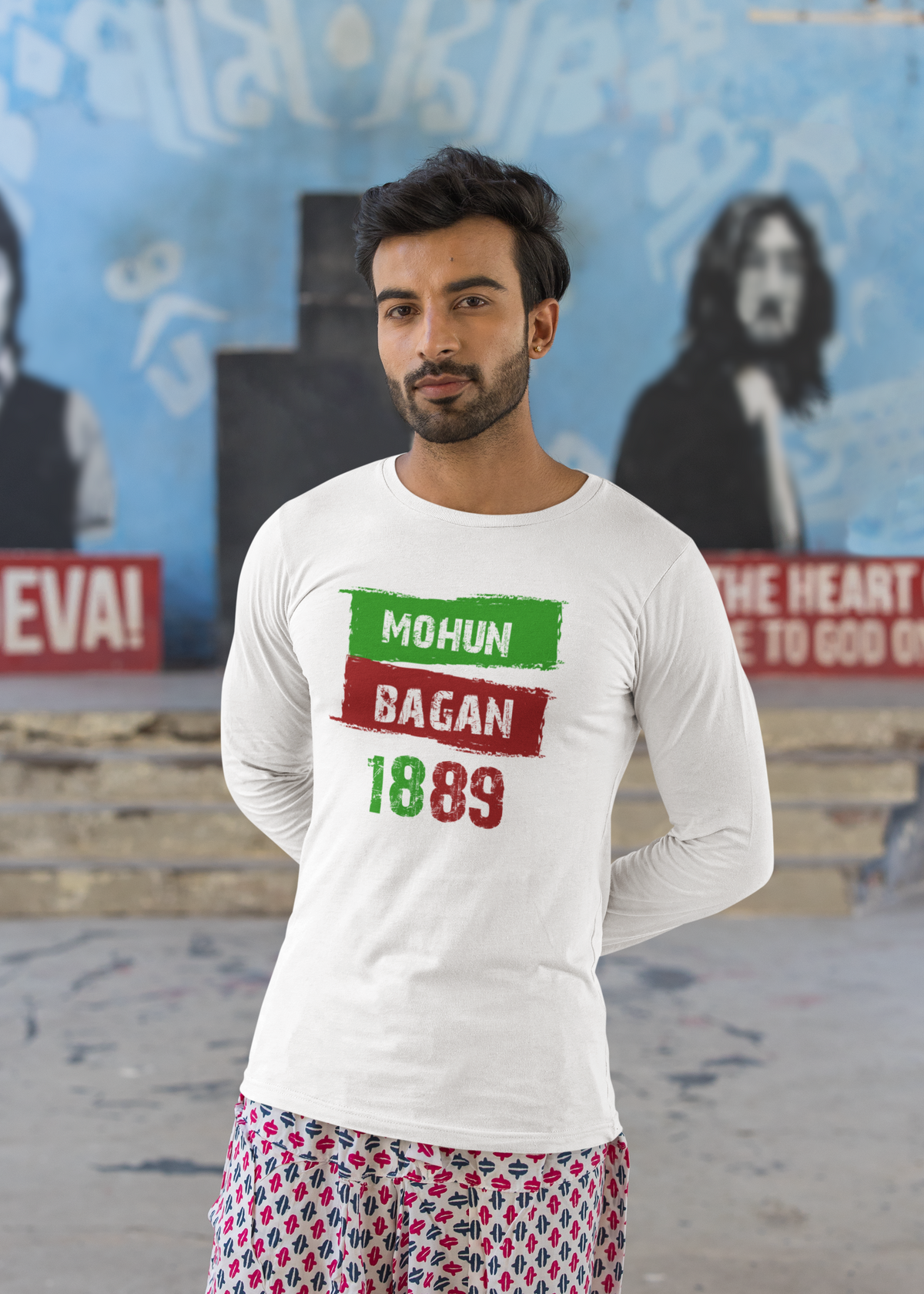 Mohun Bagan Tshirt Fullsleeves For Men
