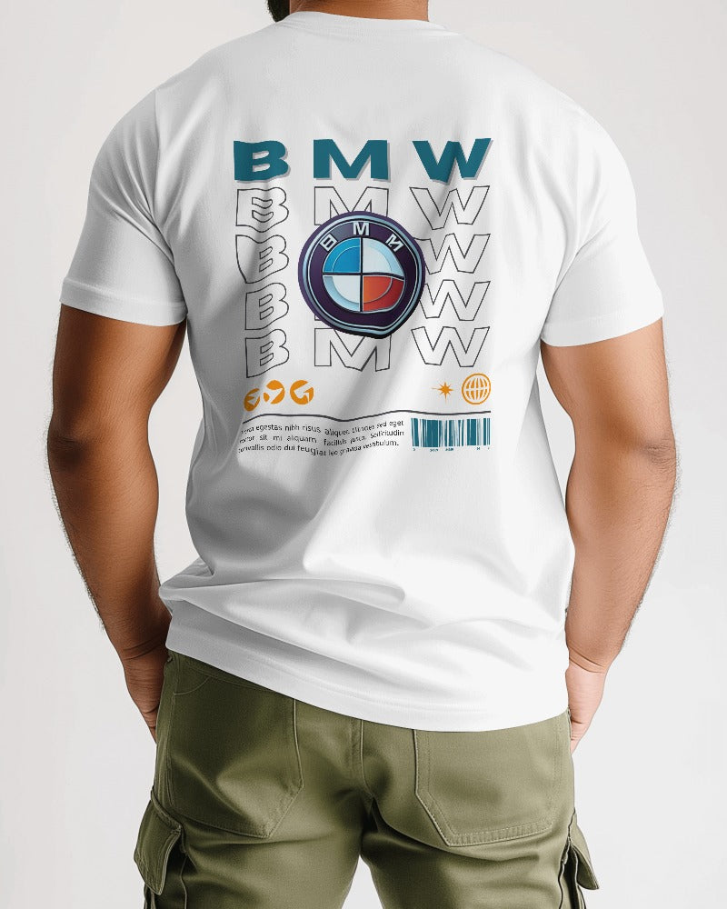 BMW Poster Printed On Back