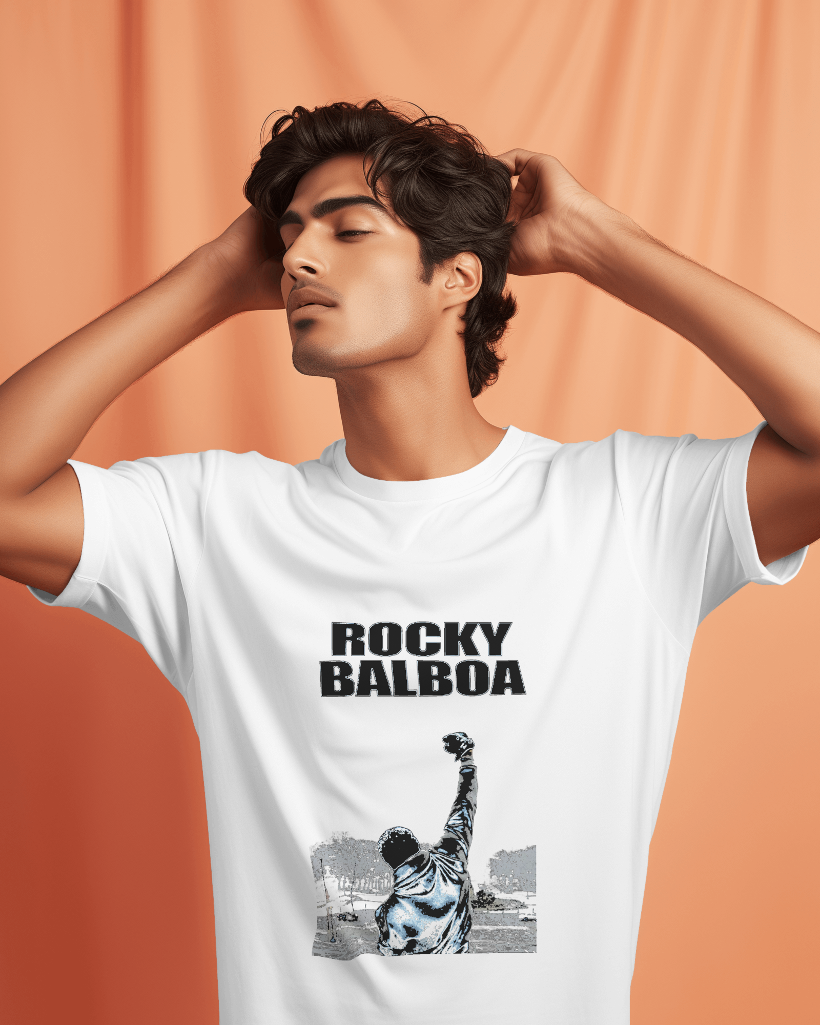 Rocky Vintage T-Shirt for Men