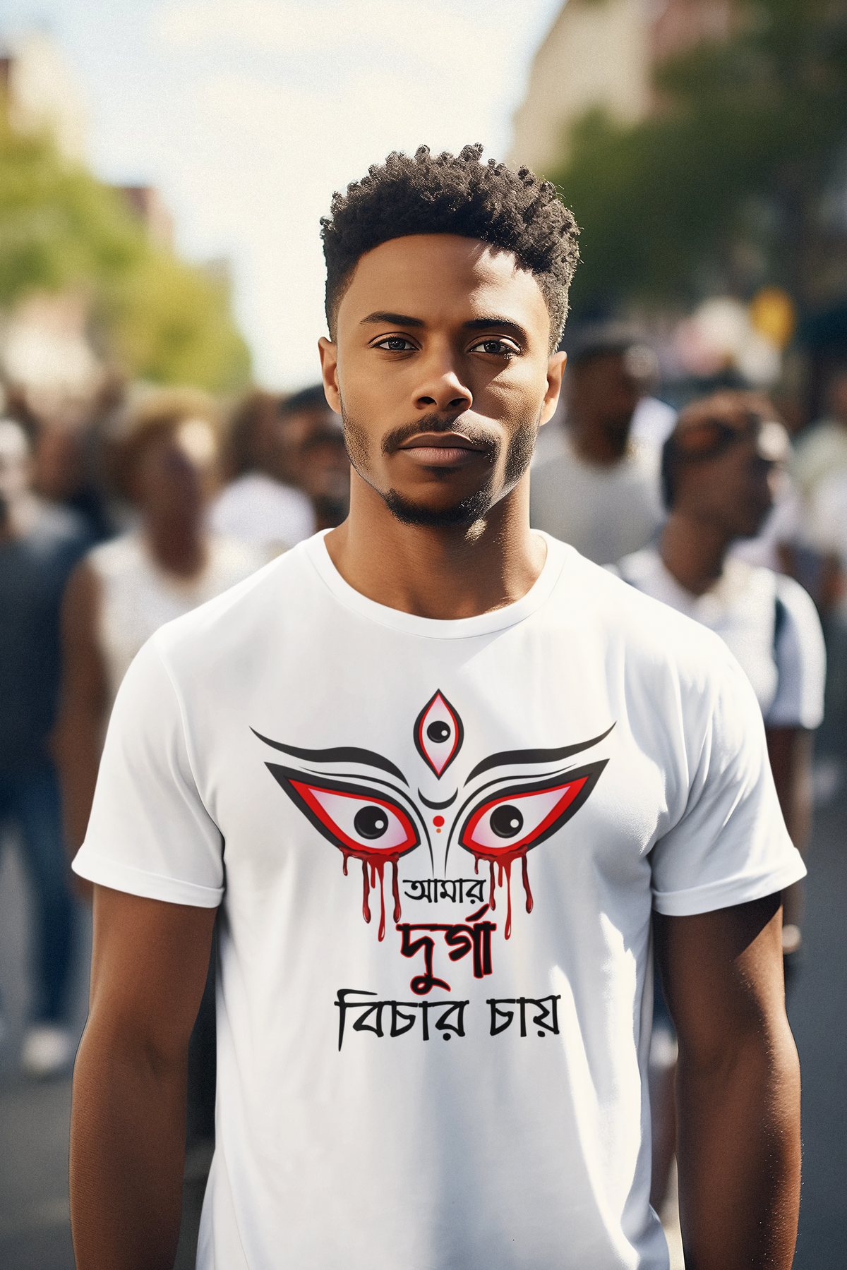 We Want Justice "আমার দুর্গা বিচার চায়" Tshirt