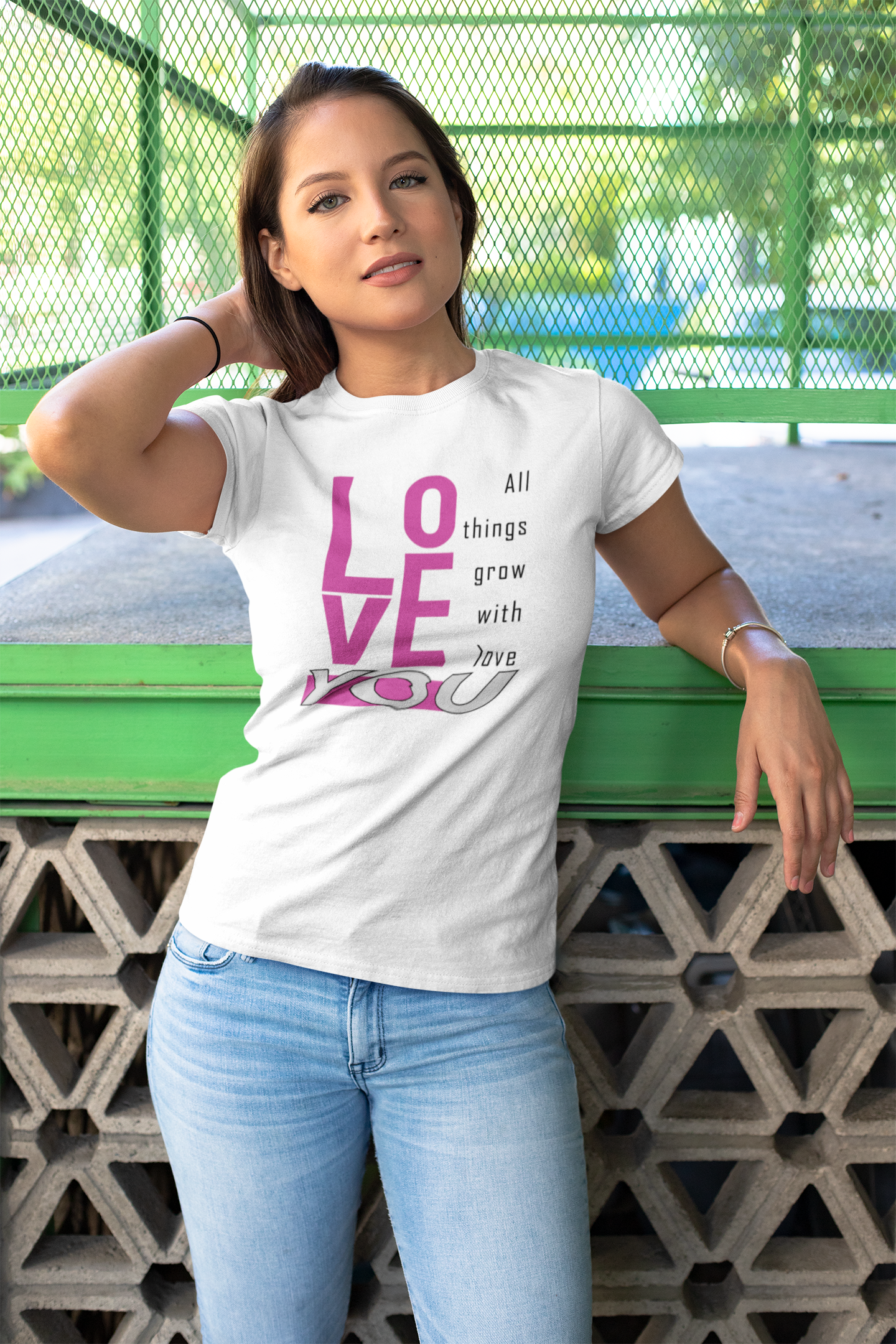 Love printed Tshirt for women