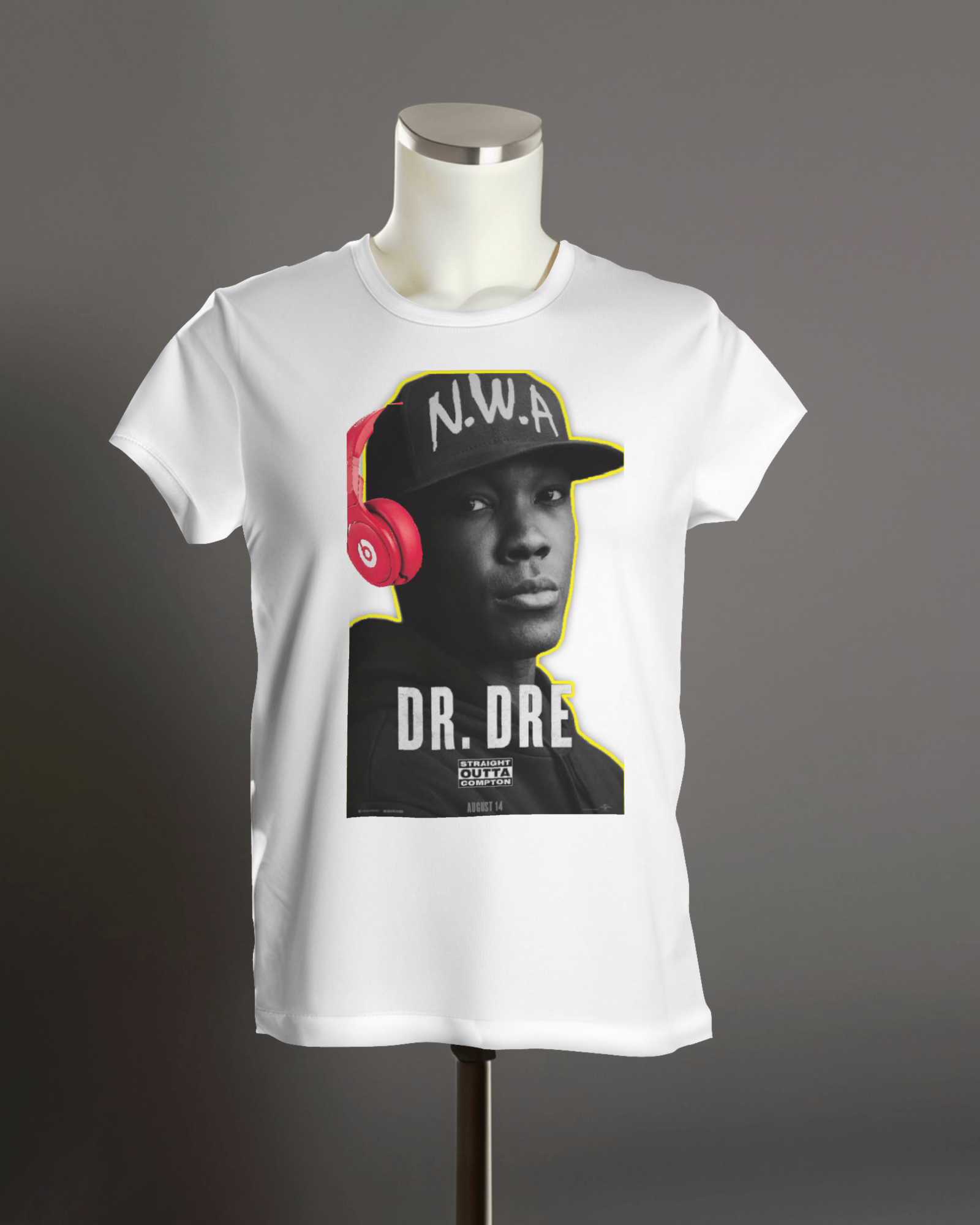 #drdre Printed Tshirt white