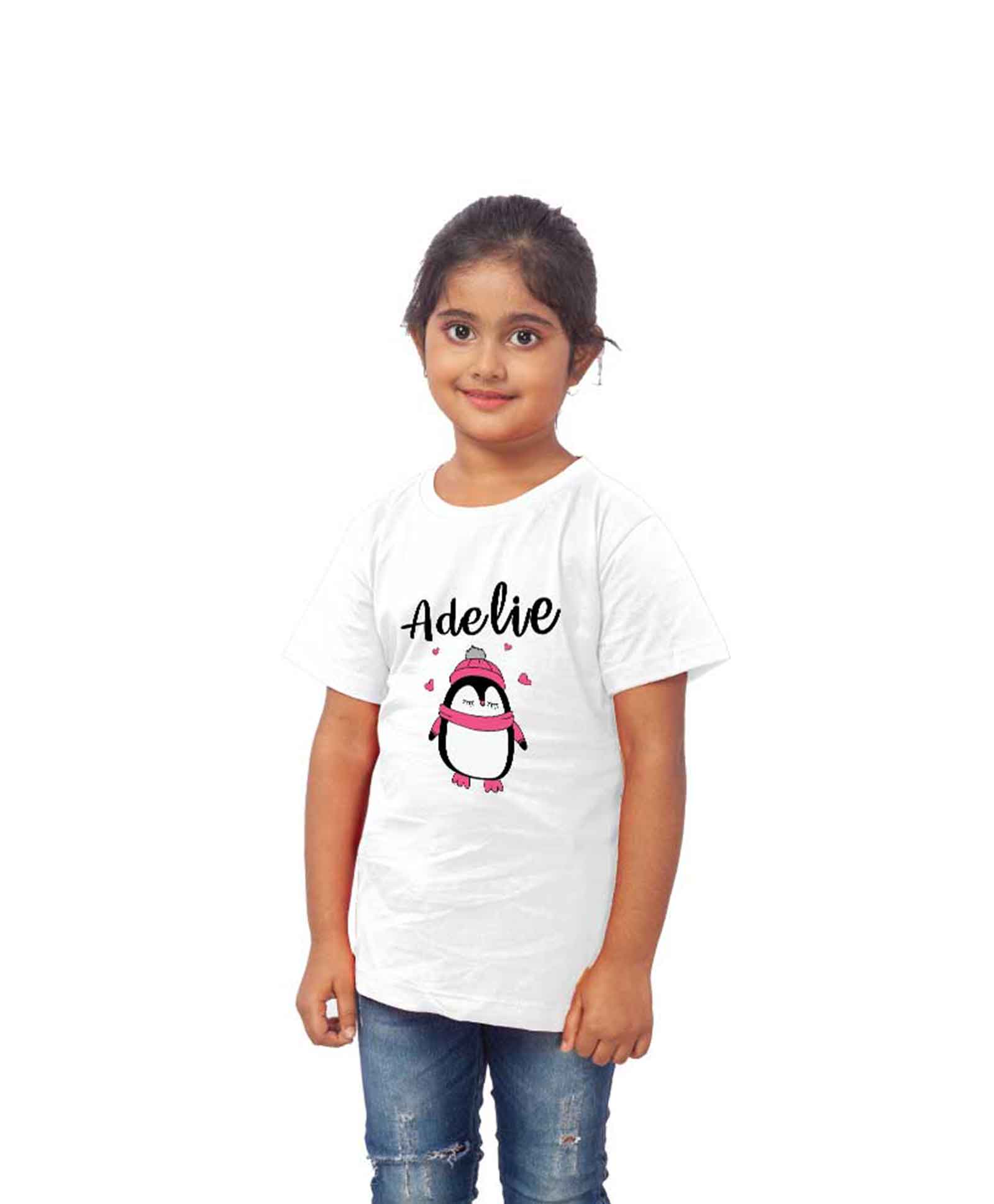 Custom Design T-Shirts for kids in kolkata #color_white