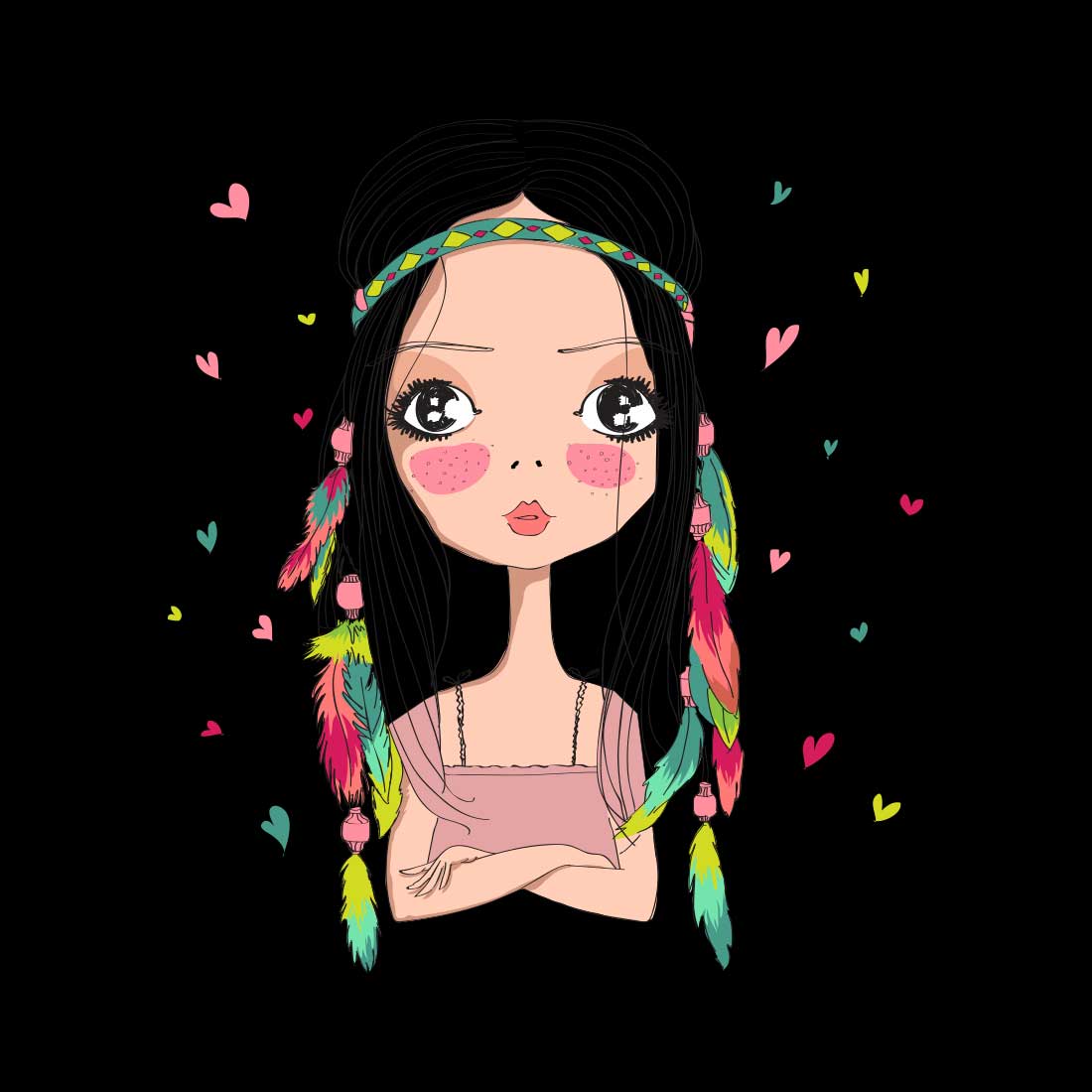 Cartoon Women T-Shirt