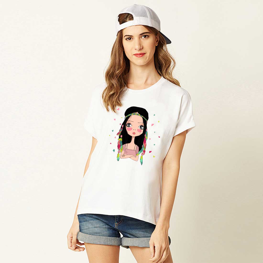 Cartoon Women T-Shirt