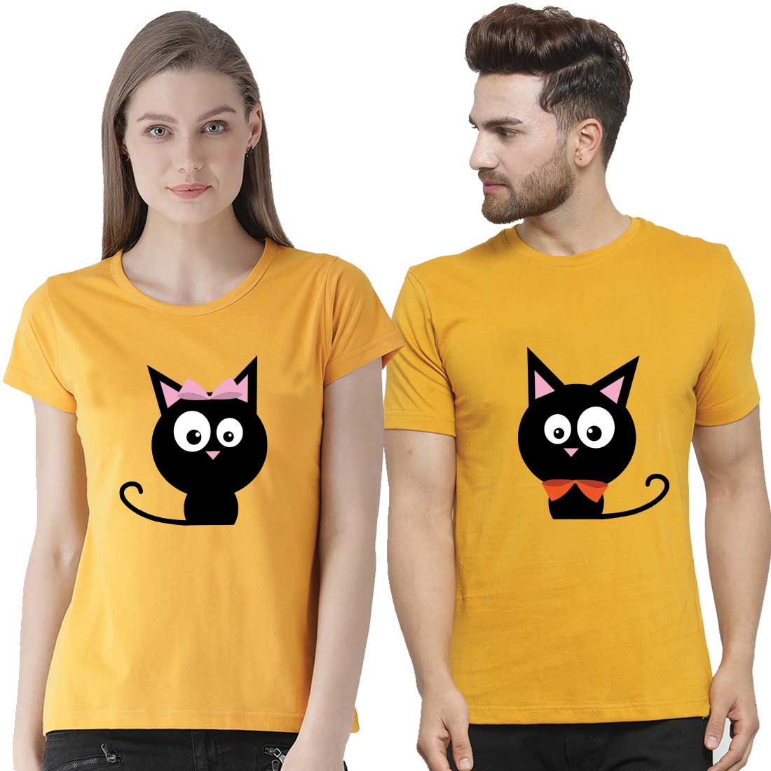 Printed Couple T Shirt in kolkata