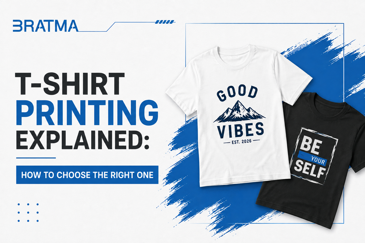 T-Shirt Printing Explained: How to Choose the Right One