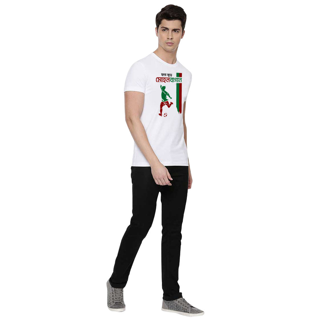 I Love Mohun Bagan Bengali T-shirt