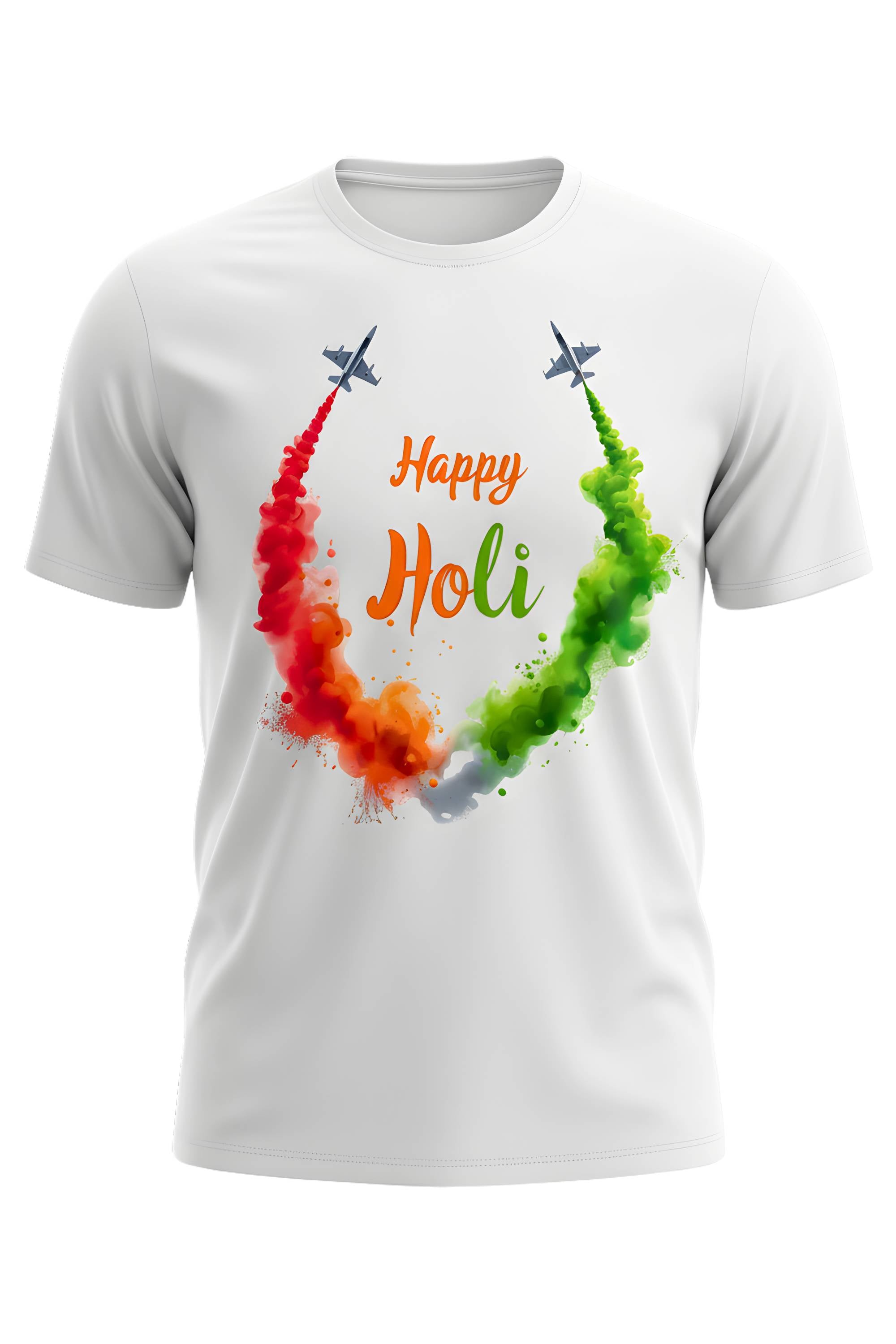 Holi Unisex Polyester T-shirt
