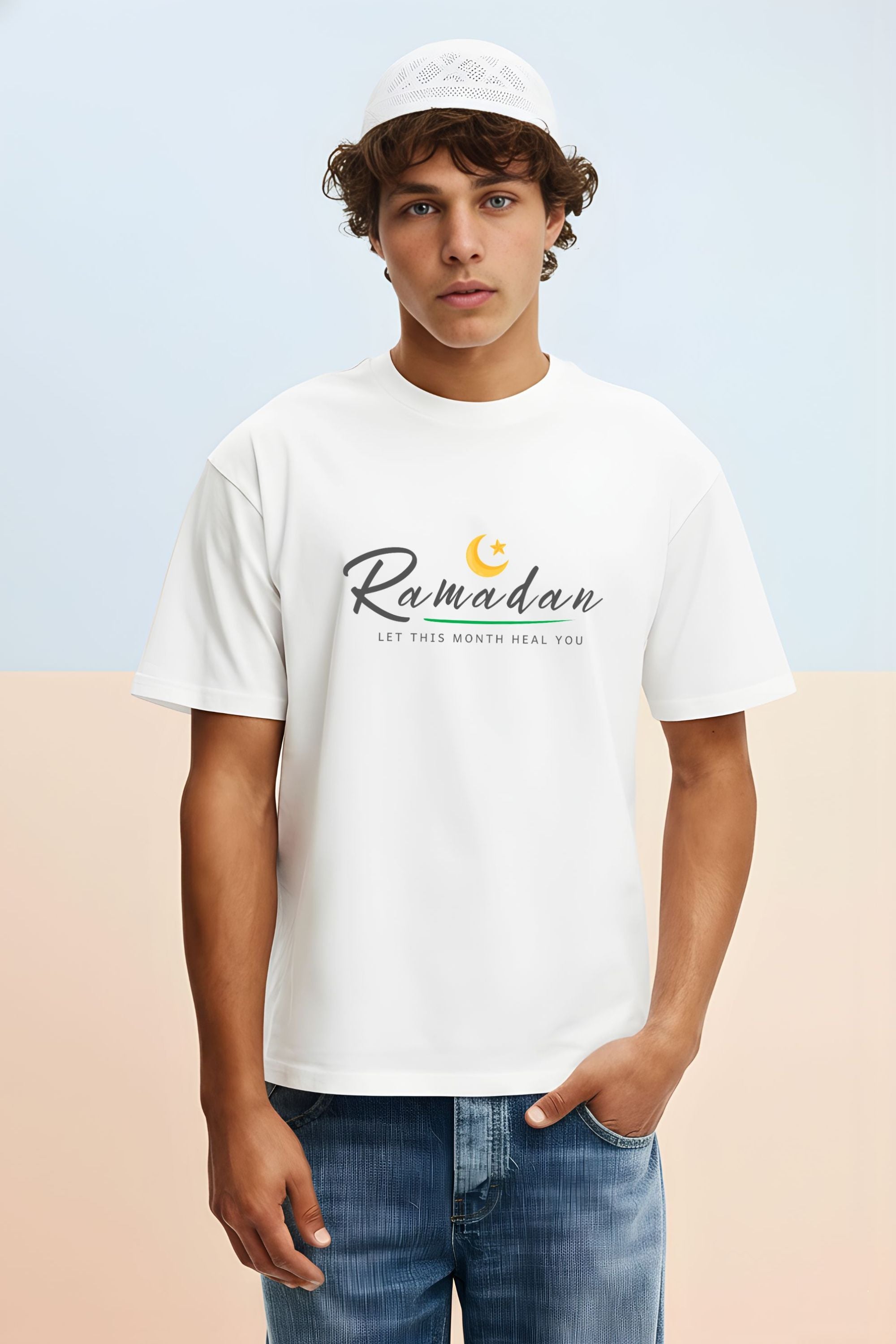Ramadan Muslim Festival T-Shirt – 100% Pure Cotton, 180 GSM, Bio-Wash