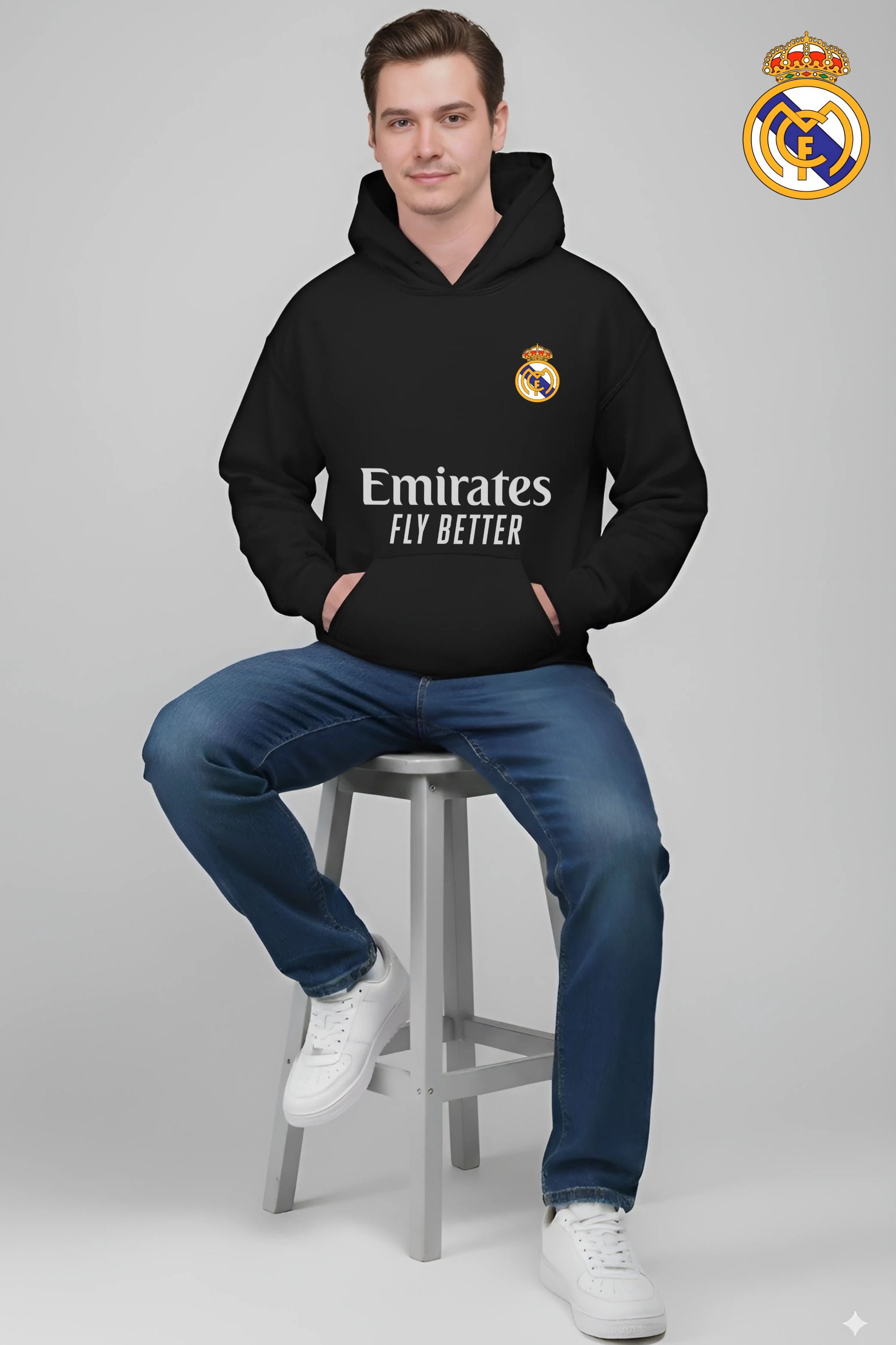REAL MADRID HOODIE BY BRATMA