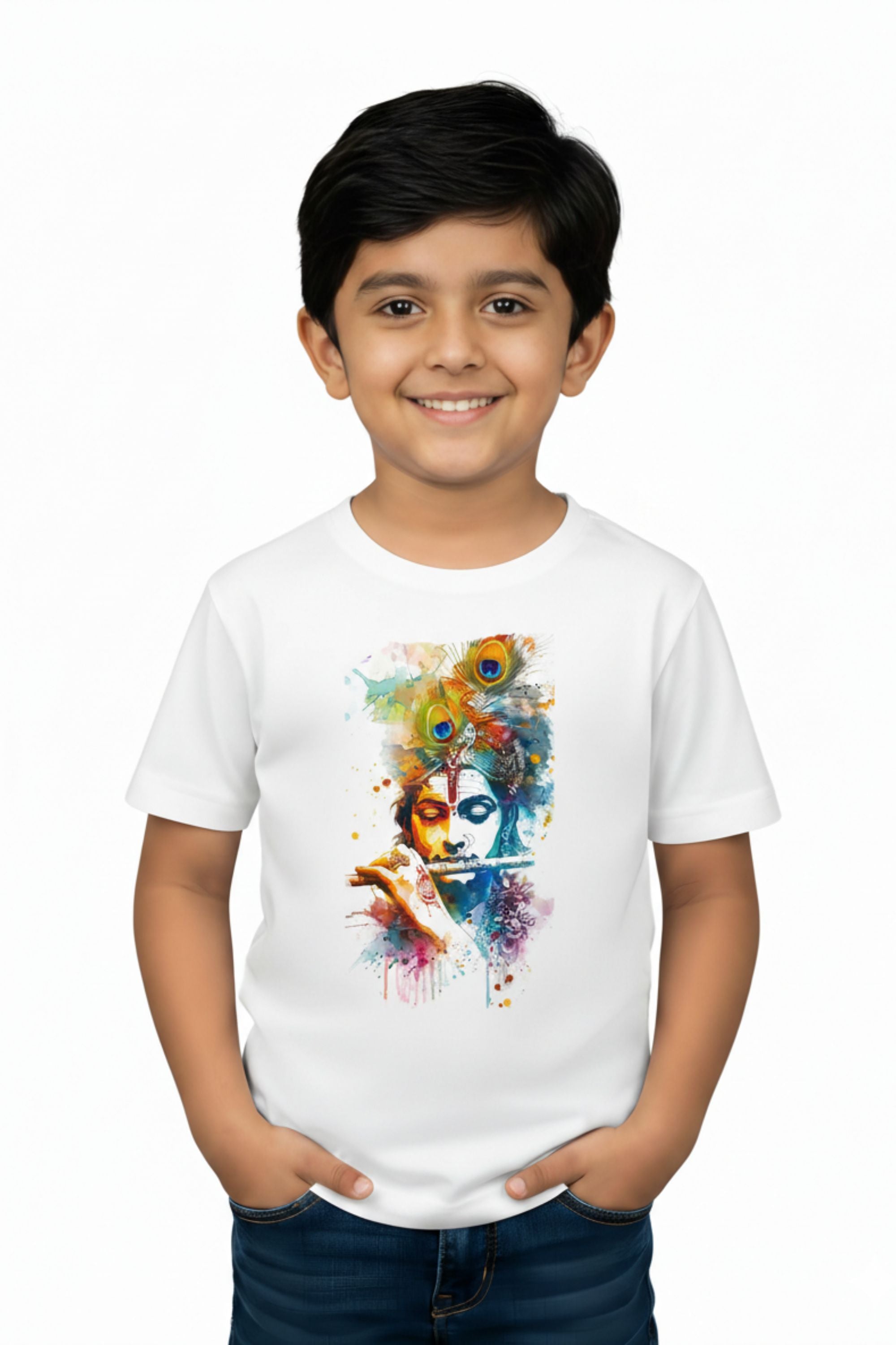 Holi Kids Polyester T-shirt