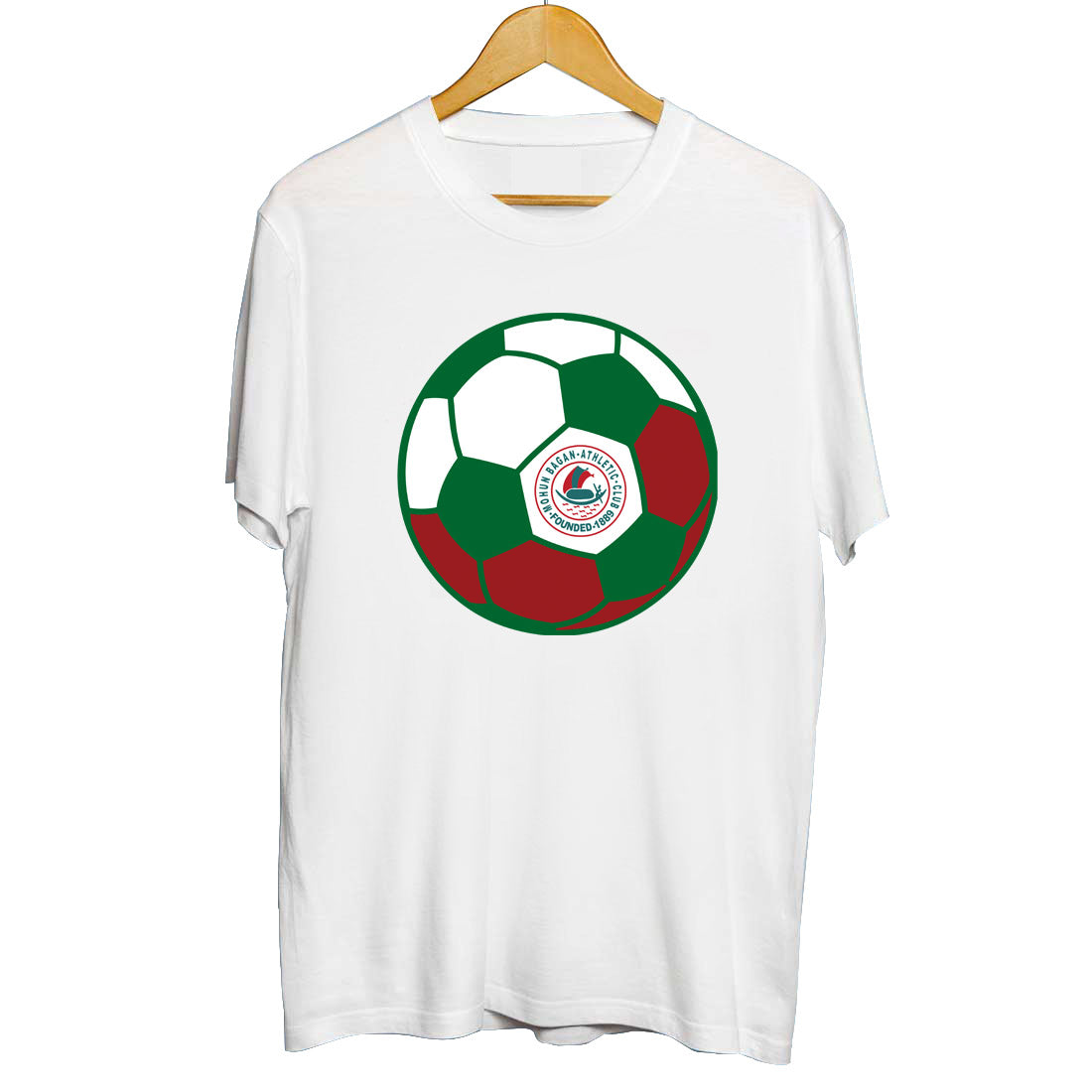 Mohun Bagan Football Printed Half Tshirt