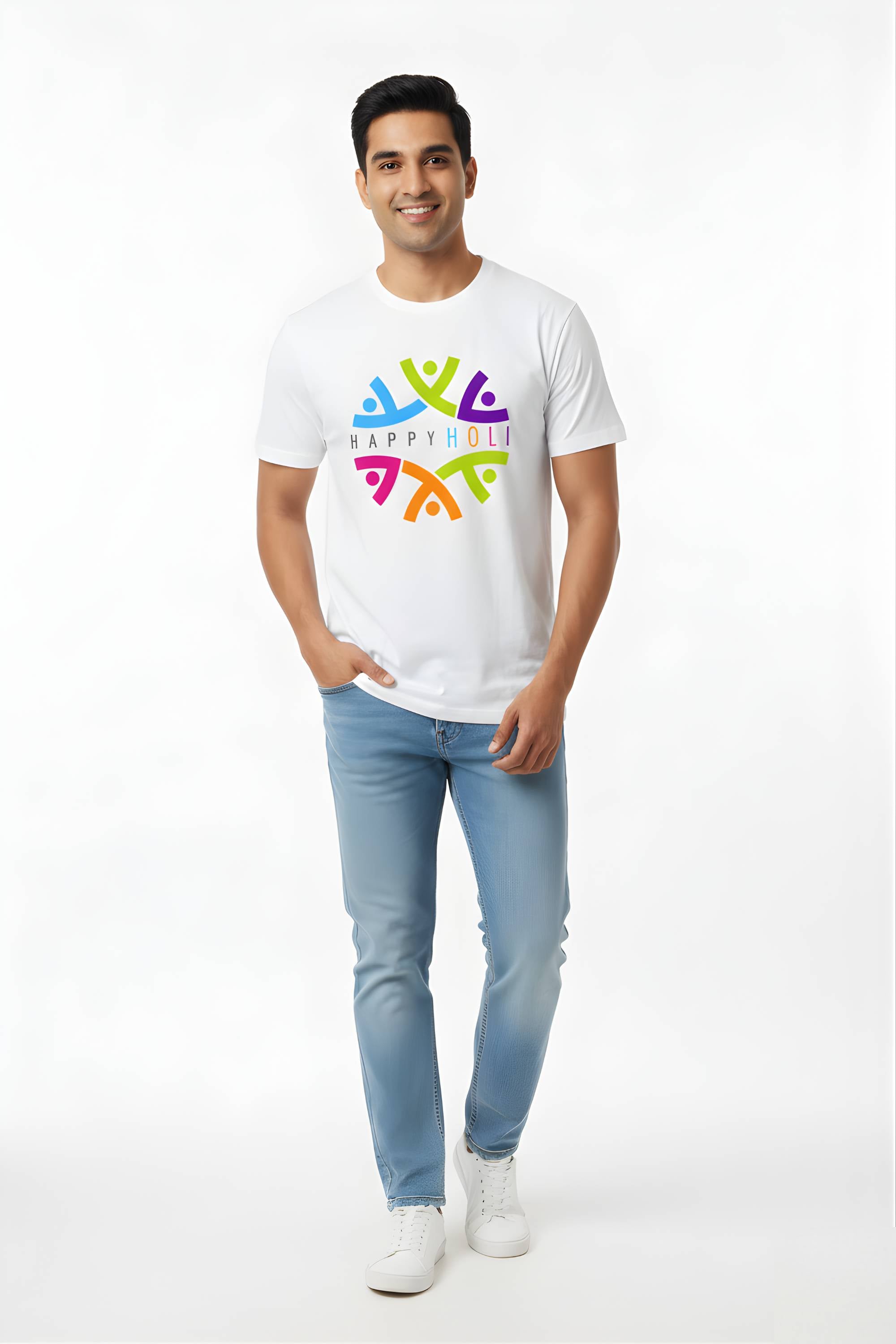 Holi Unisex Polyester T-shirt