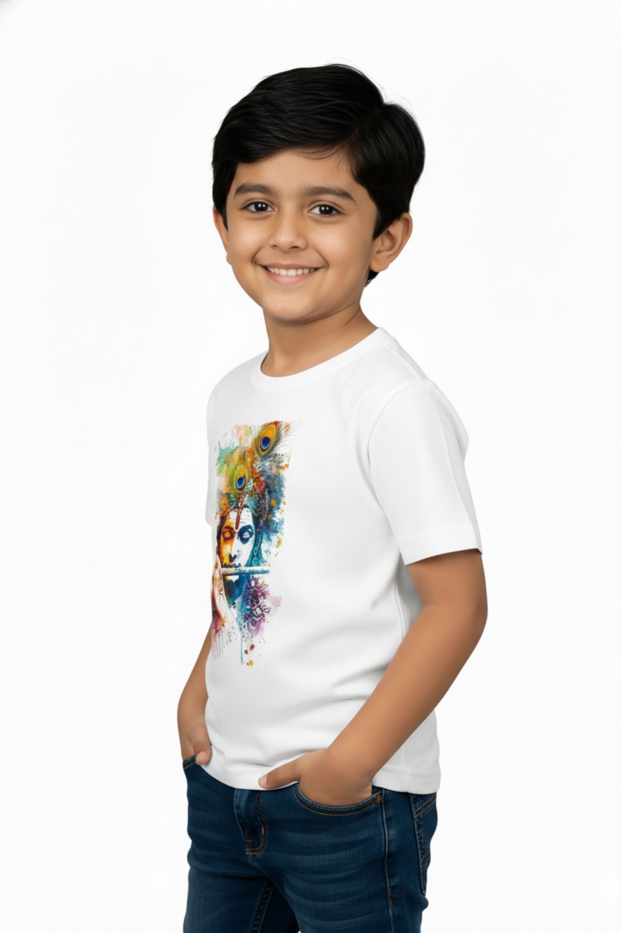 Holi Kids Polyester T-shirt