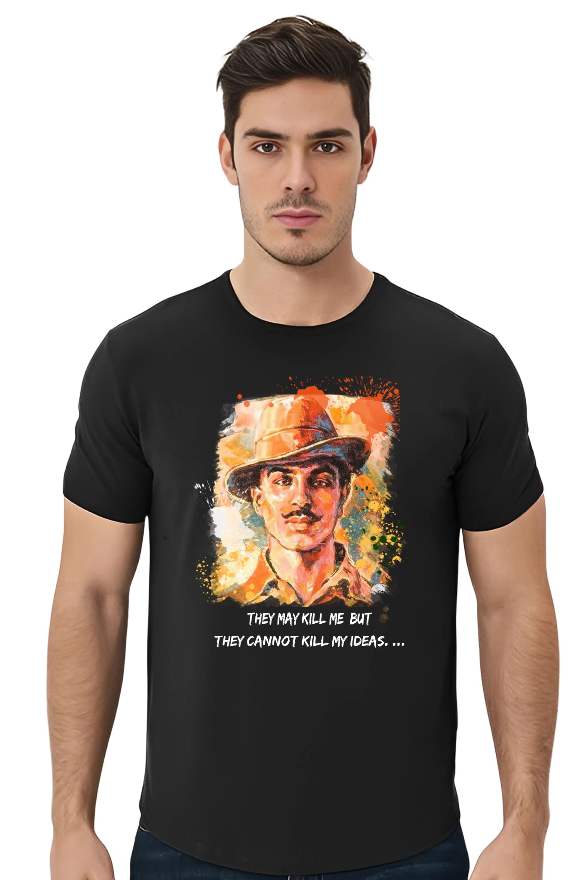 INDEPENDENCE DAY BLACK TSHIRT FOR MEN & WOMEN