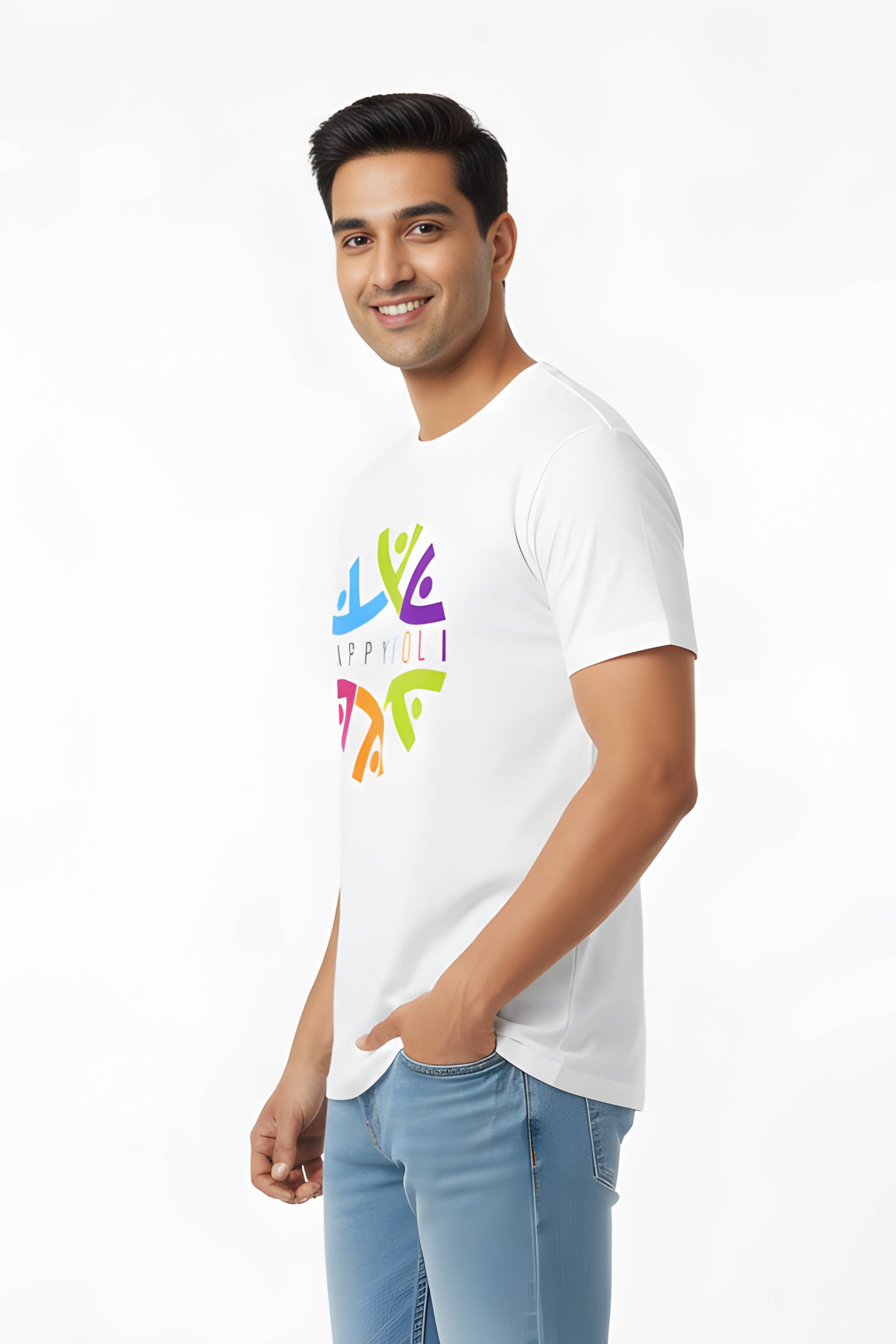 Holi Unisex Polyester T-shirt