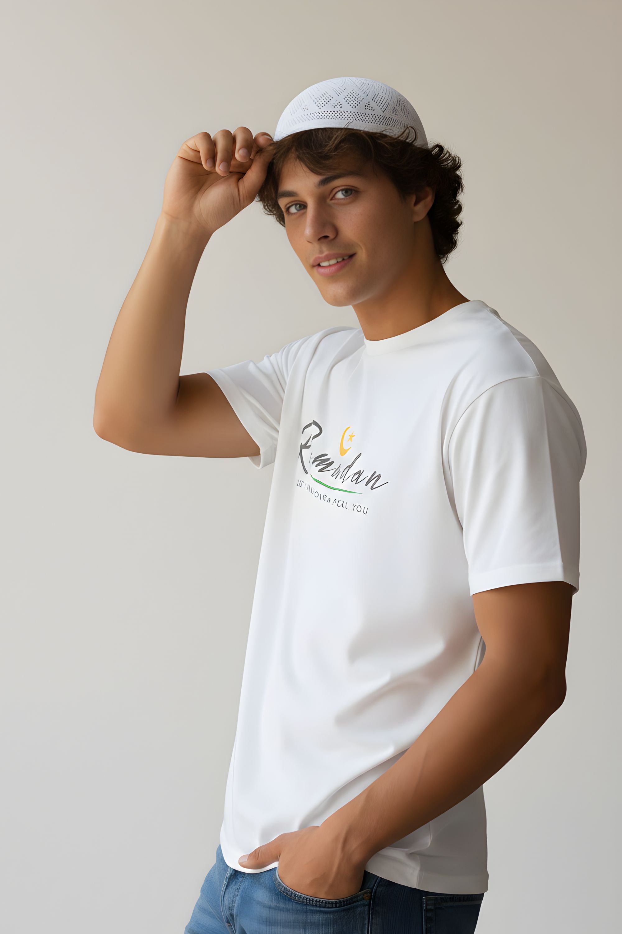 Ramadan Muslim Festival T-Shirt – 100% Pure Cotton, 180 GSM, Bio-Wash