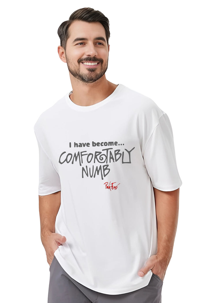 Pink Floyd The Wall Oversized T-Shirt, Music Band Tee, White