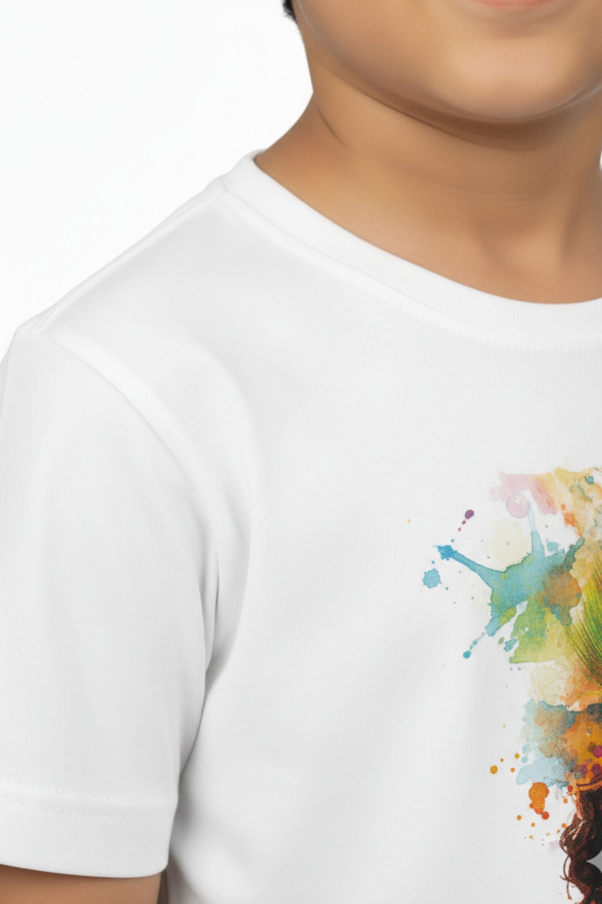 Holi Kids Polyester T-shirt