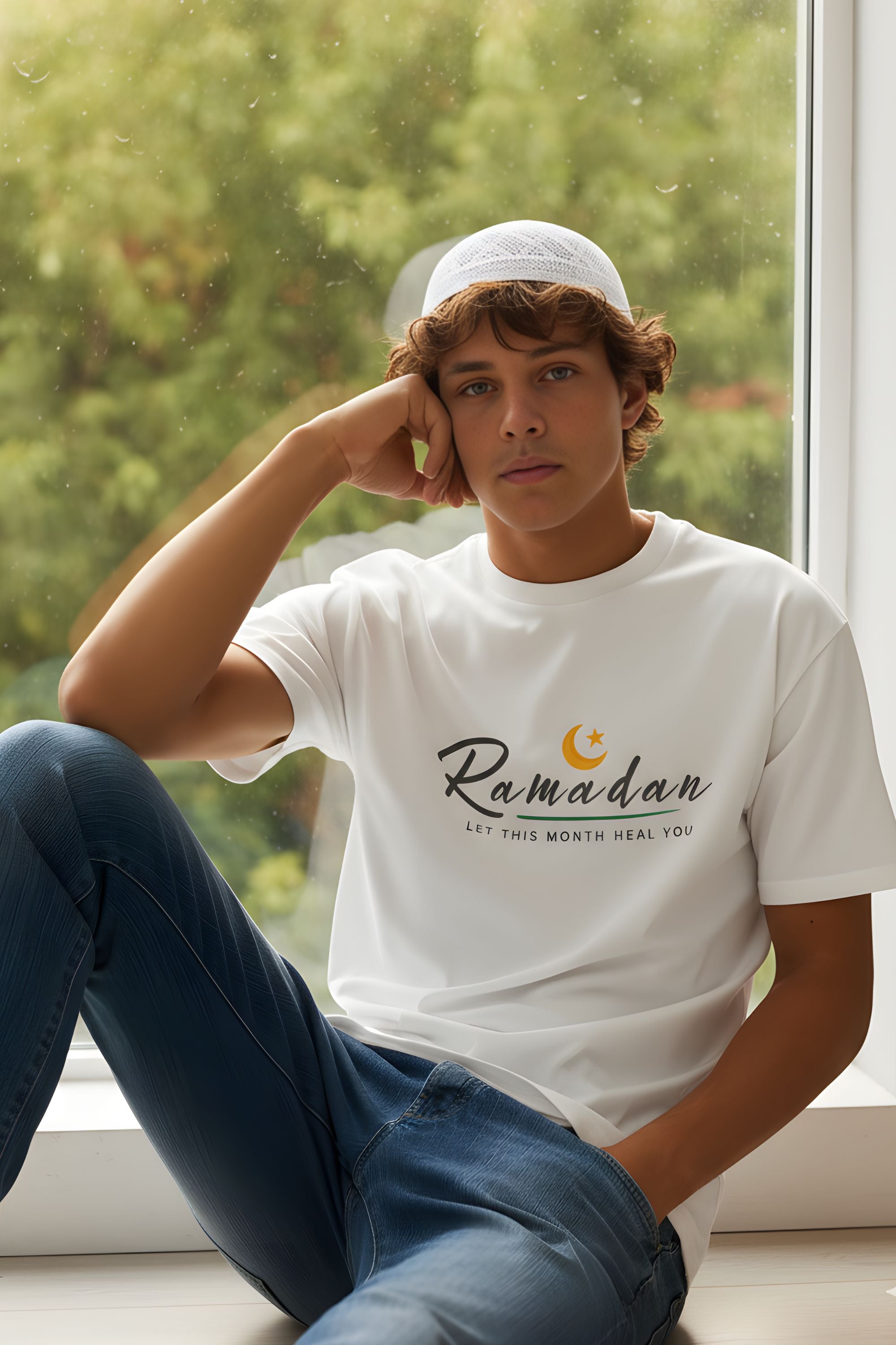 Ramadan Muslim Festival T-Shirt – 100% Pure Cotton, 180 GSM, Bio-Wash