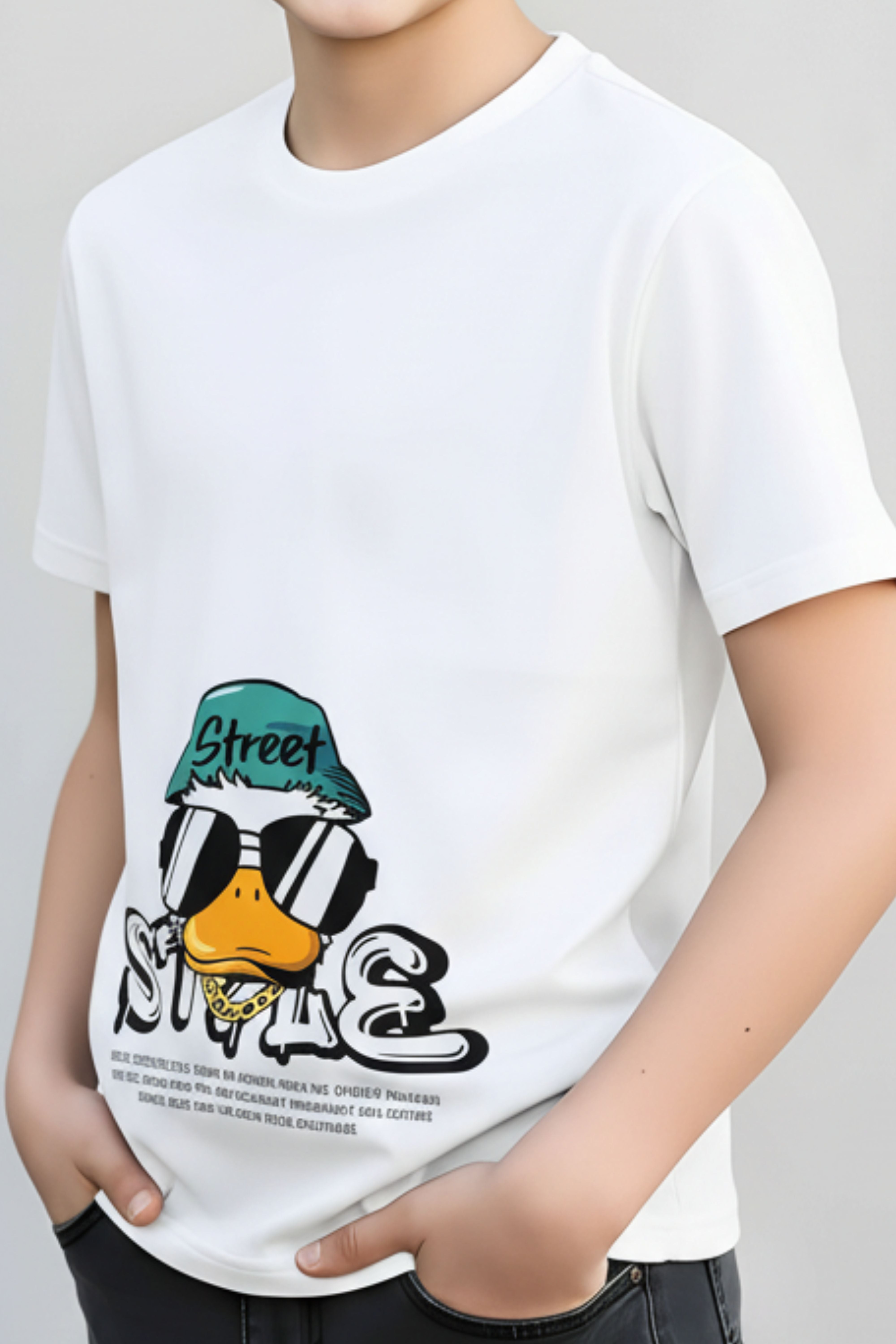 Stylish Boys & Girls Graphic Print Pure Cotton T-shirt