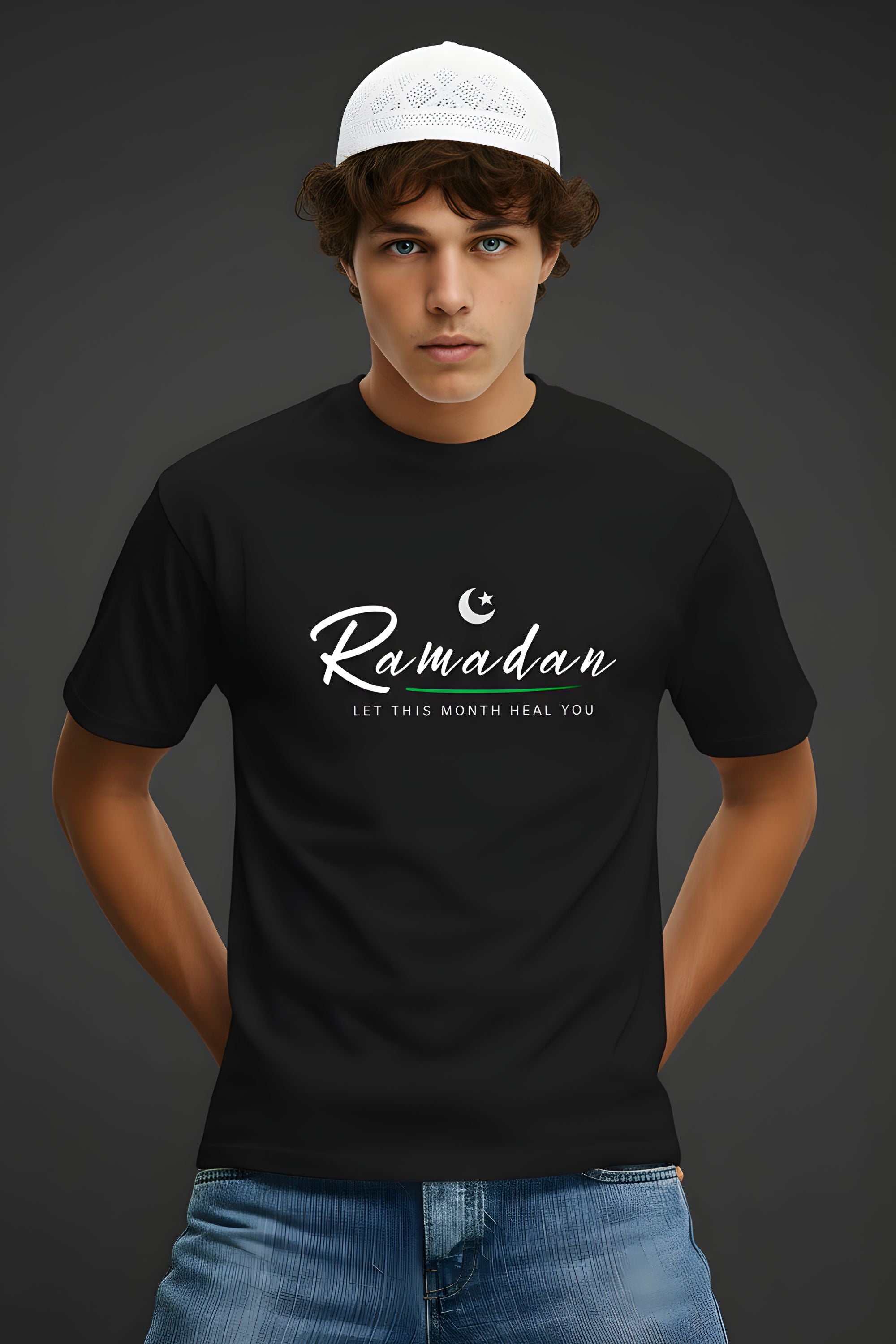 Ramadan Muslim Festival T-Shirt – 100% Pure Cotton, 180 GSM, Bio-Wash