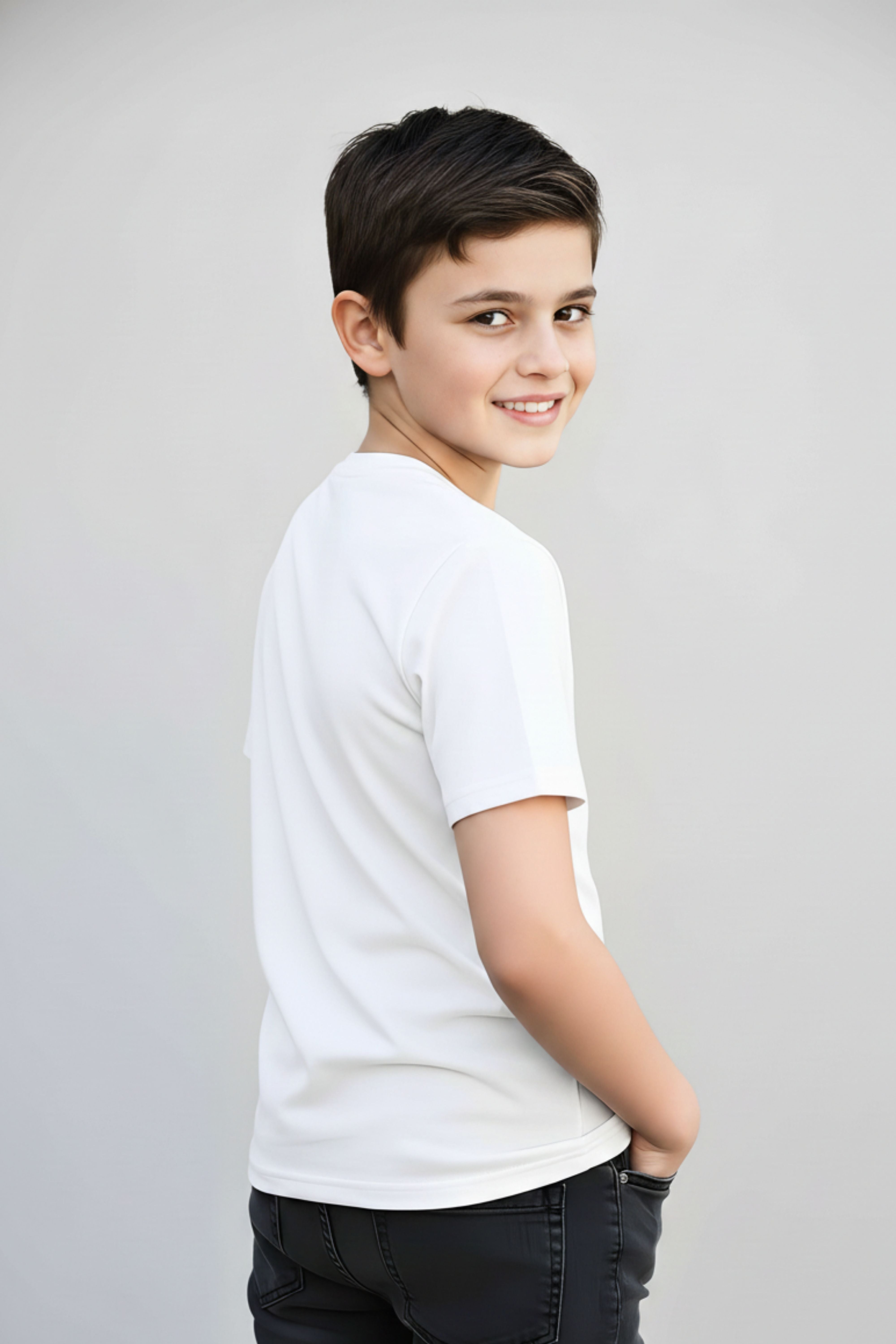 Stylish Boys & Girls Graphic Print Pure Cotton T-shirt