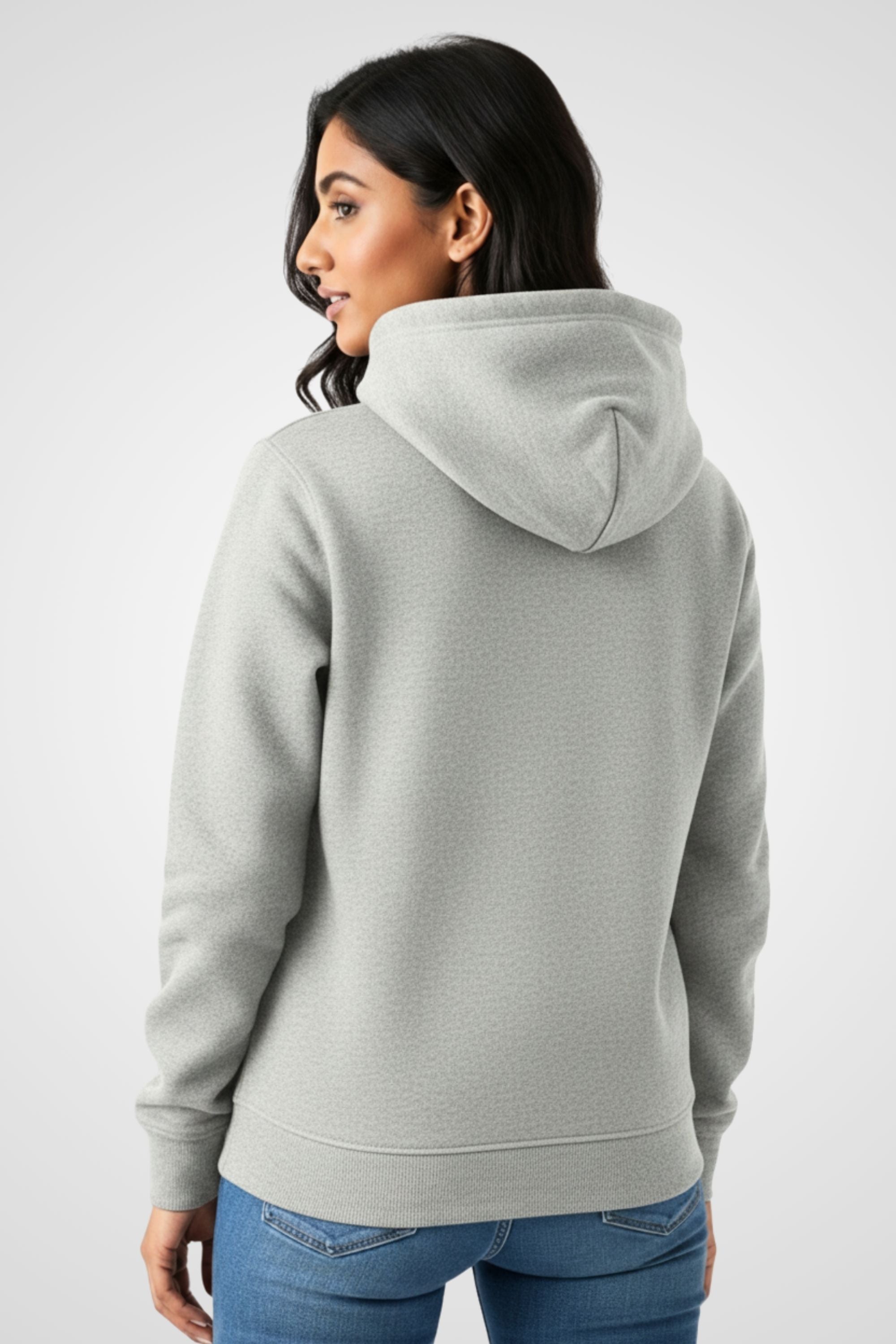 PLAIN HOODIE FOR MEN & WOMEN- GREY