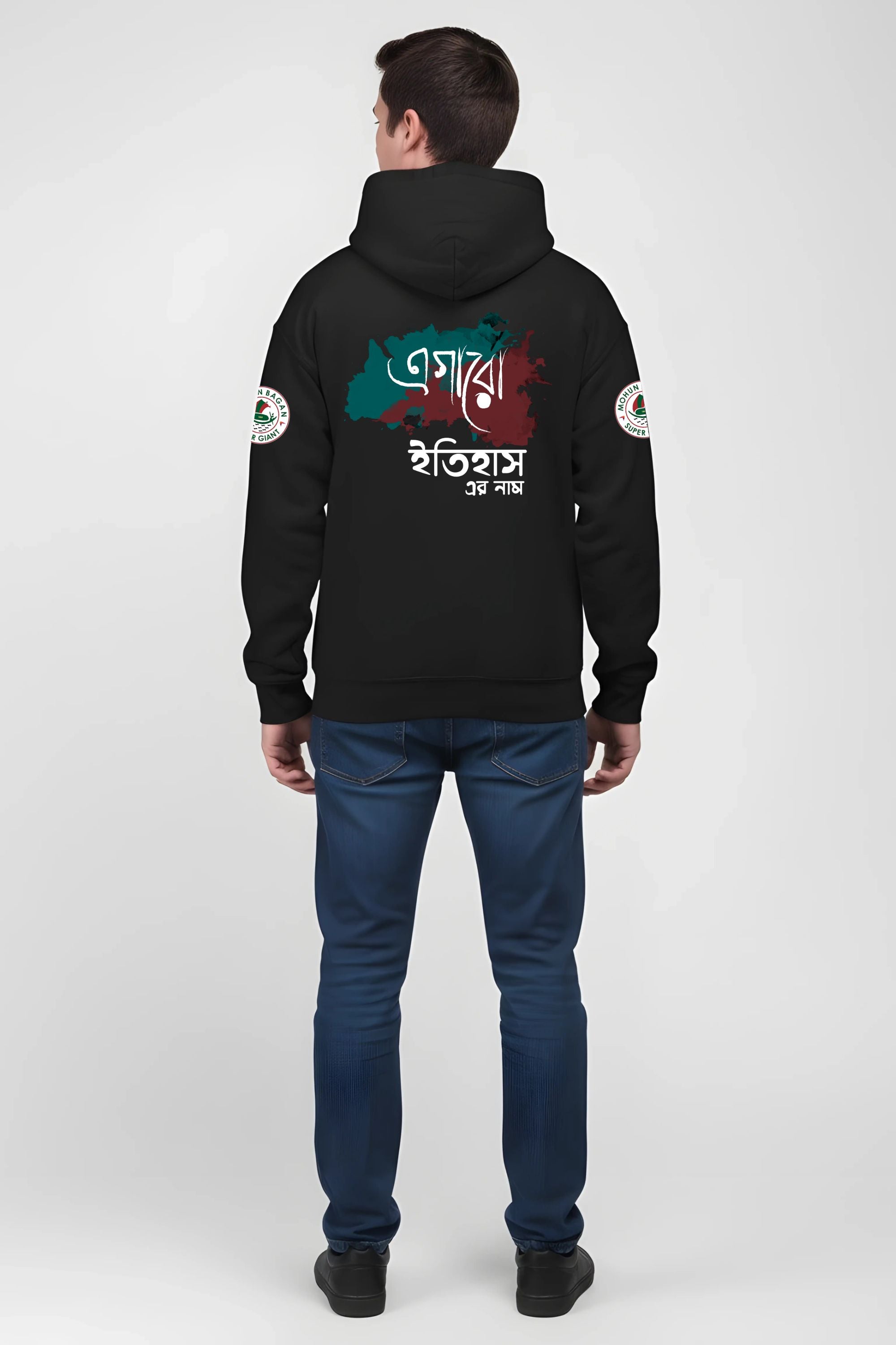 Mohun Bagan Men  Printed Hoodies