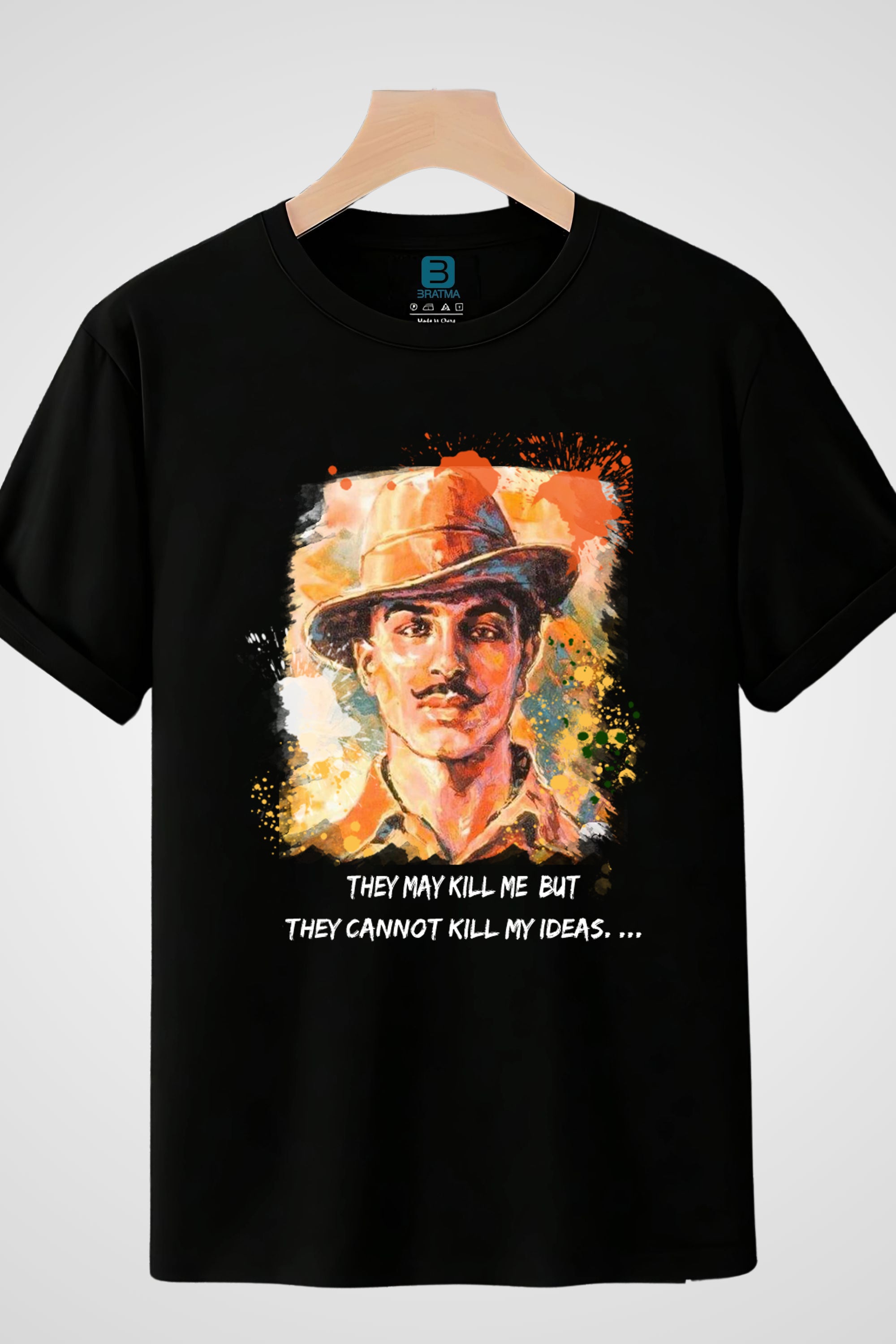 INDEPENDENCE DAY BLACK TSHIRT FOR MEN & WOMEN