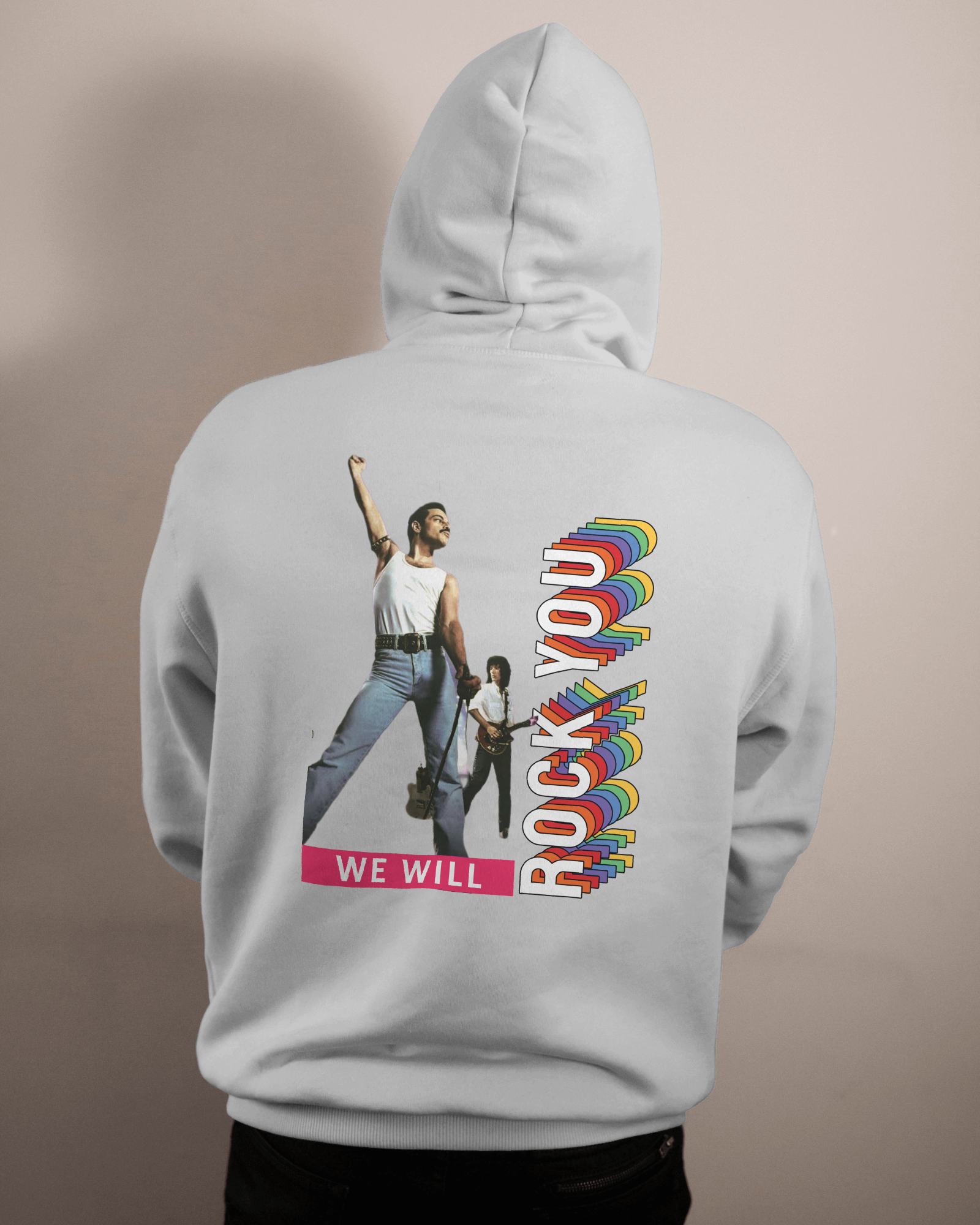we will rock you hoodies design