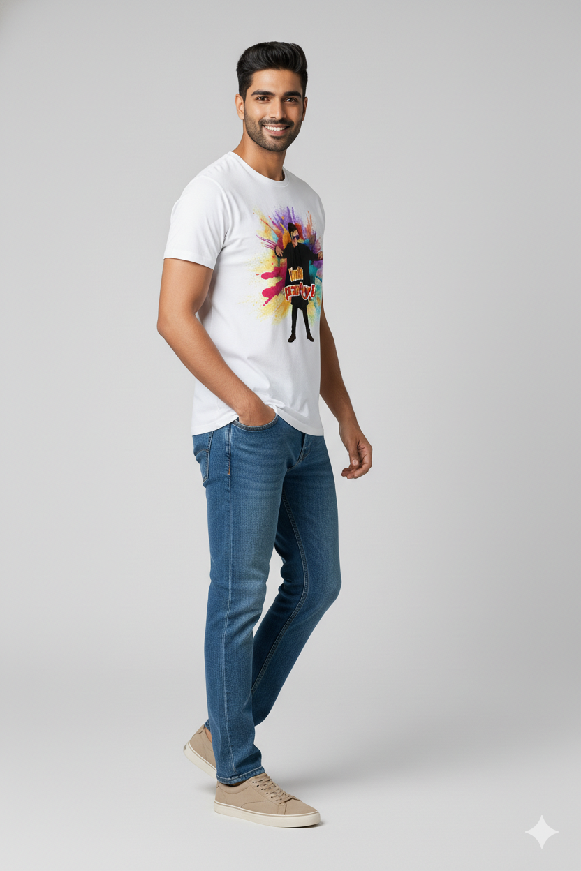 Holi Unisex Polyester T-shirt