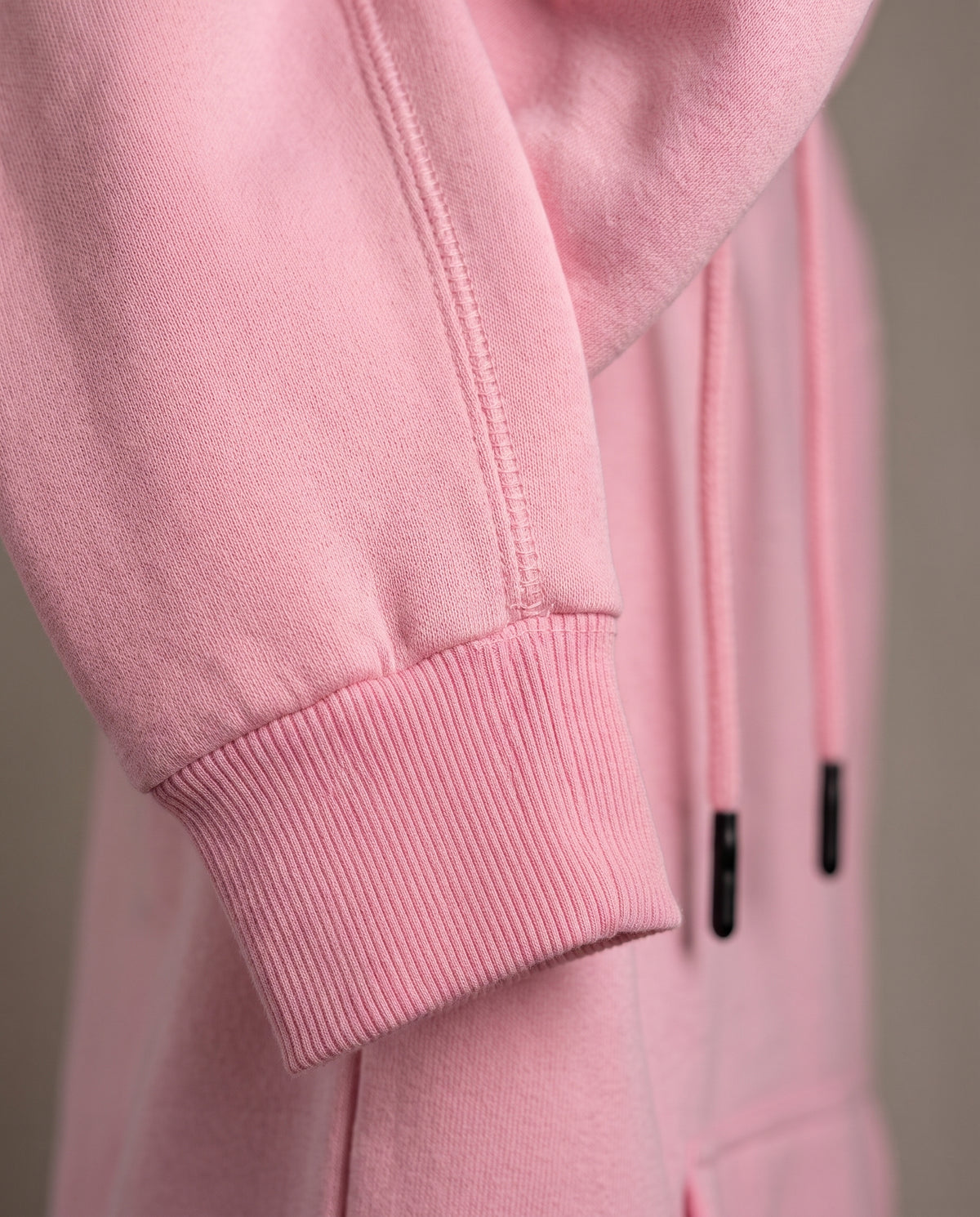 BRATMA Unisex Adult Solid Bubblegum Pink Hooded Sweatshirt | Cotton Blend Fleece | Regular Fit | Long Sleeves | Front Pocket | Bubblegum Pink