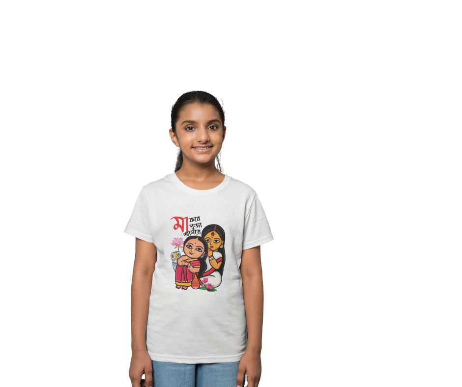 Durga Puja Special T-shirts For Kids