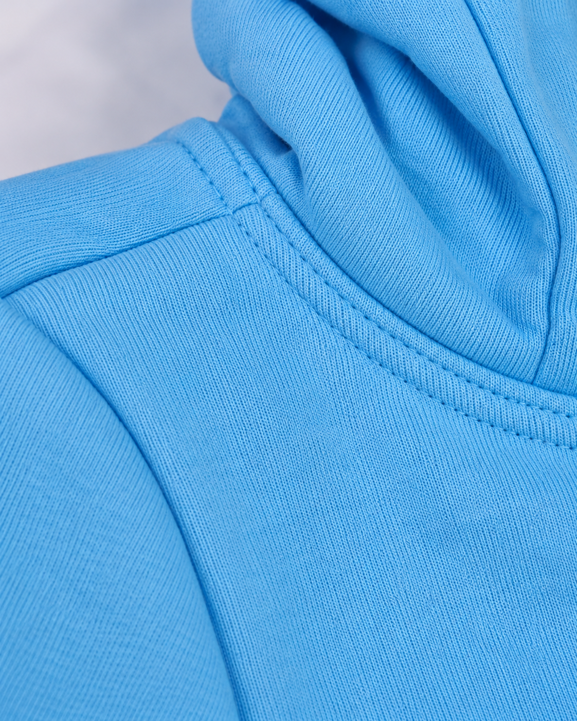 BRATMA Unisex Adult Solid Sky Blue Hooded Sweatshirt | Cotton Blend Fleece | Regular Fit | Long Sleeves | Front Pocket | Sky Blue