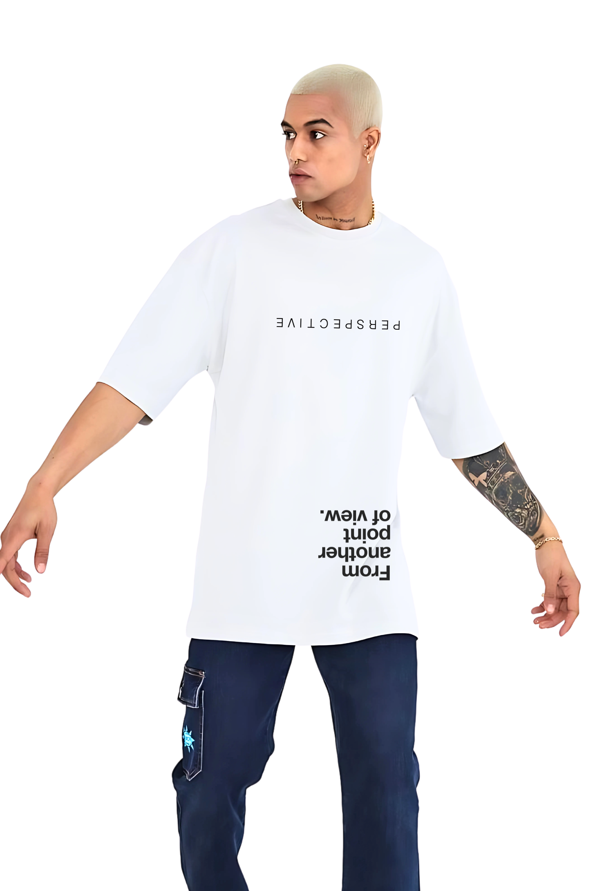 Typography Oversized T-shirt