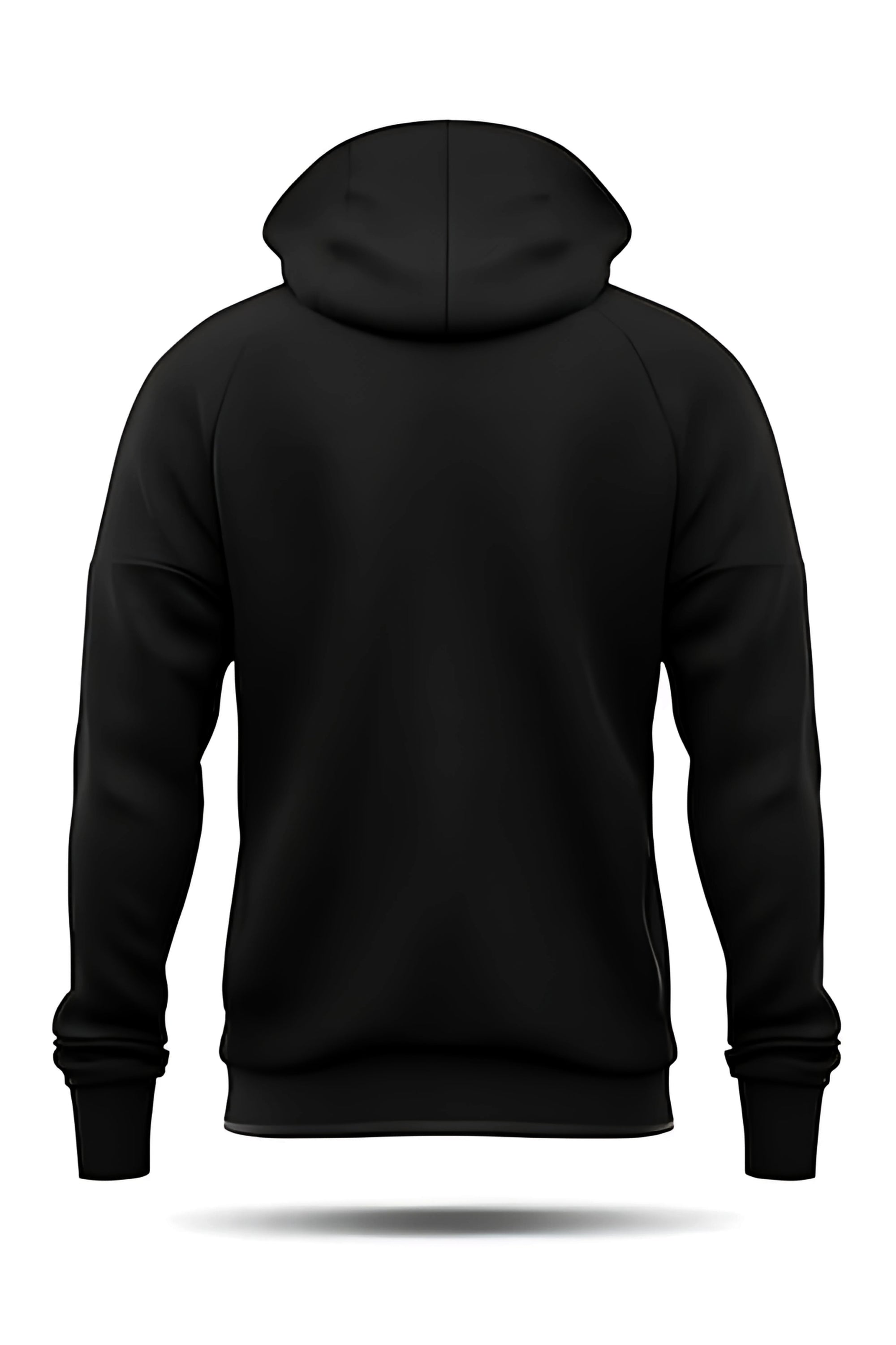 Solid Color Hoodie for Men Full Sleeve Hooded Sweatshirt