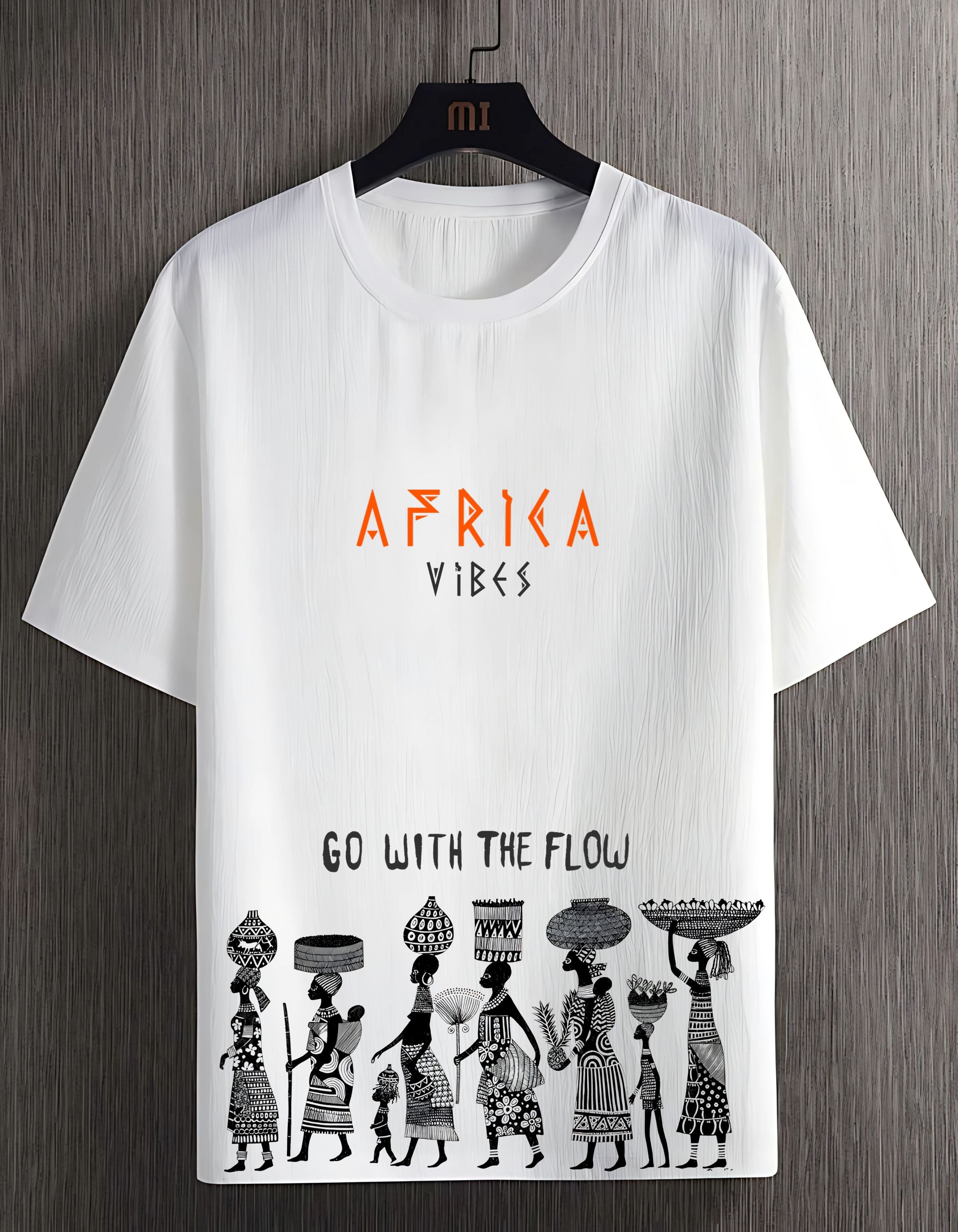 AFRIKA TRIBAL ART OVERSIZE T-SHIRT FOR MEN & WOMEN