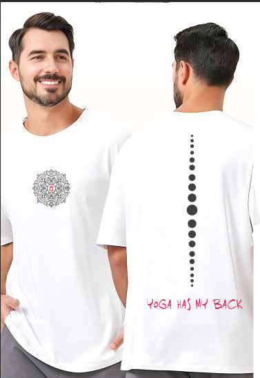 Unisex Oversized Yoga T-Shirt – Comfort Meets Calm in Every Pose.