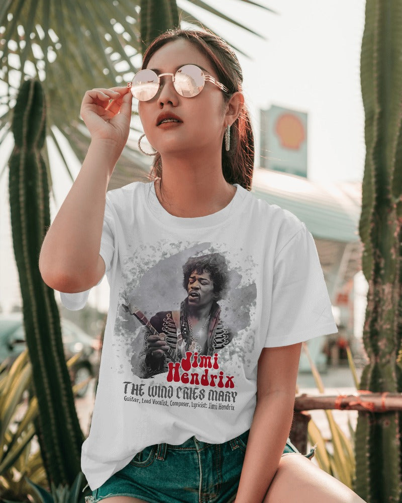 JIMI HENDRIX PRINTED TSHIRT