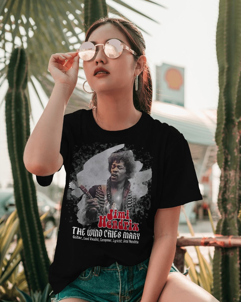 JIMI HENDRIX PRINTED TSHIRT