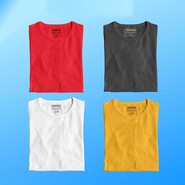 Combo T-shirts of any size for Men, Women and Kids.