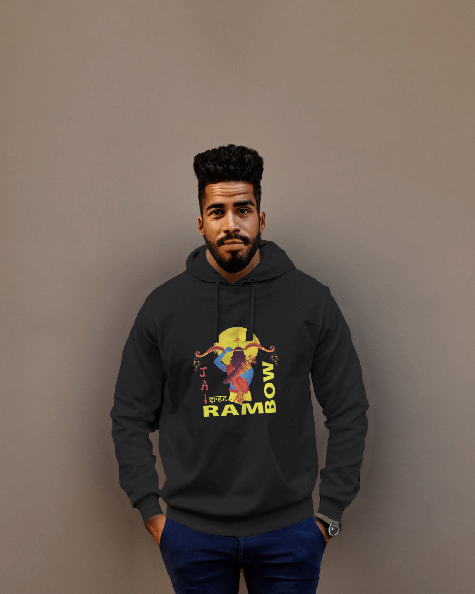 #ramboo Printed hoodies